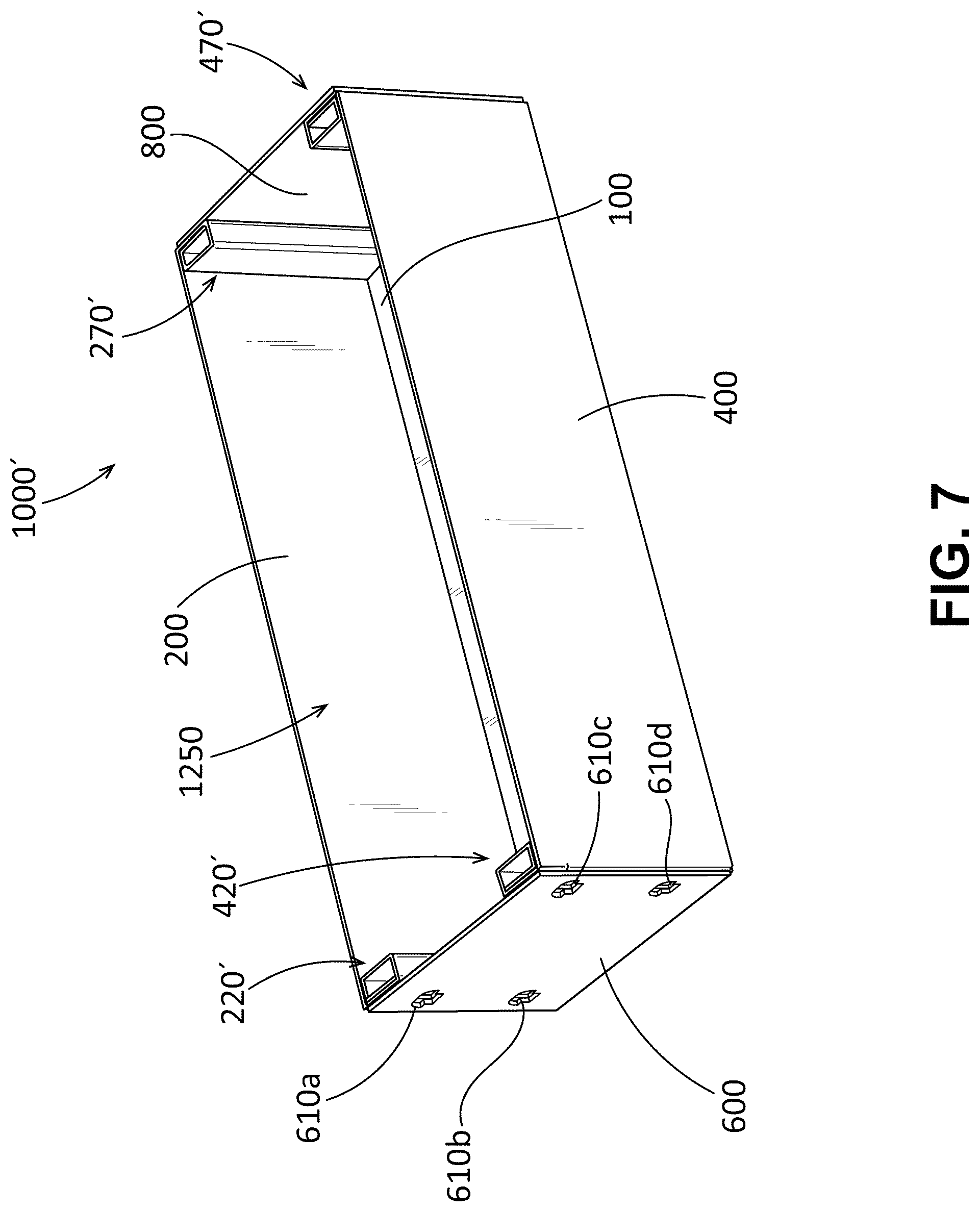 Patent US12319476 Figure 7 – Packaging assembly