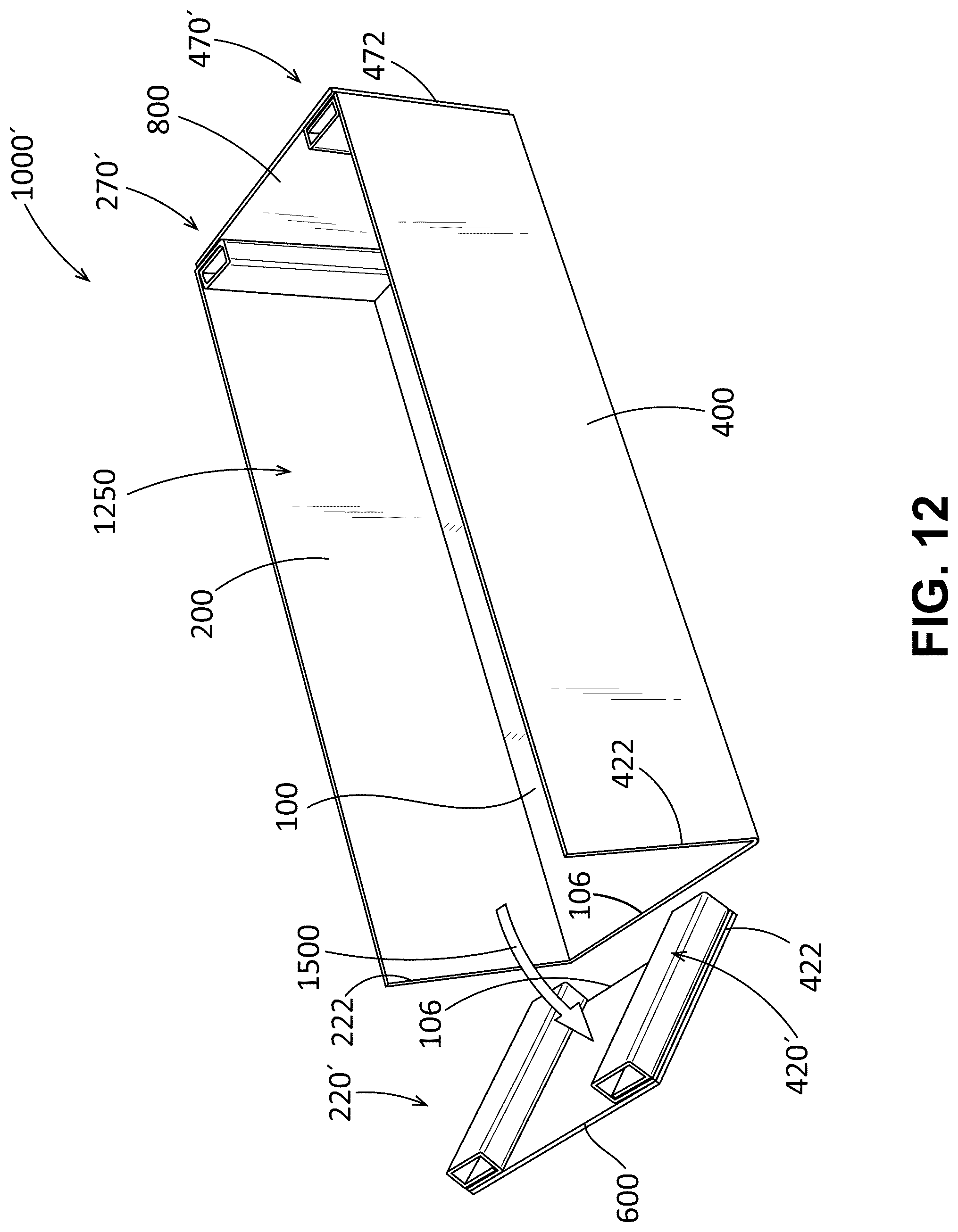 Patent US12319476 Figure 12 – Packaging assembly