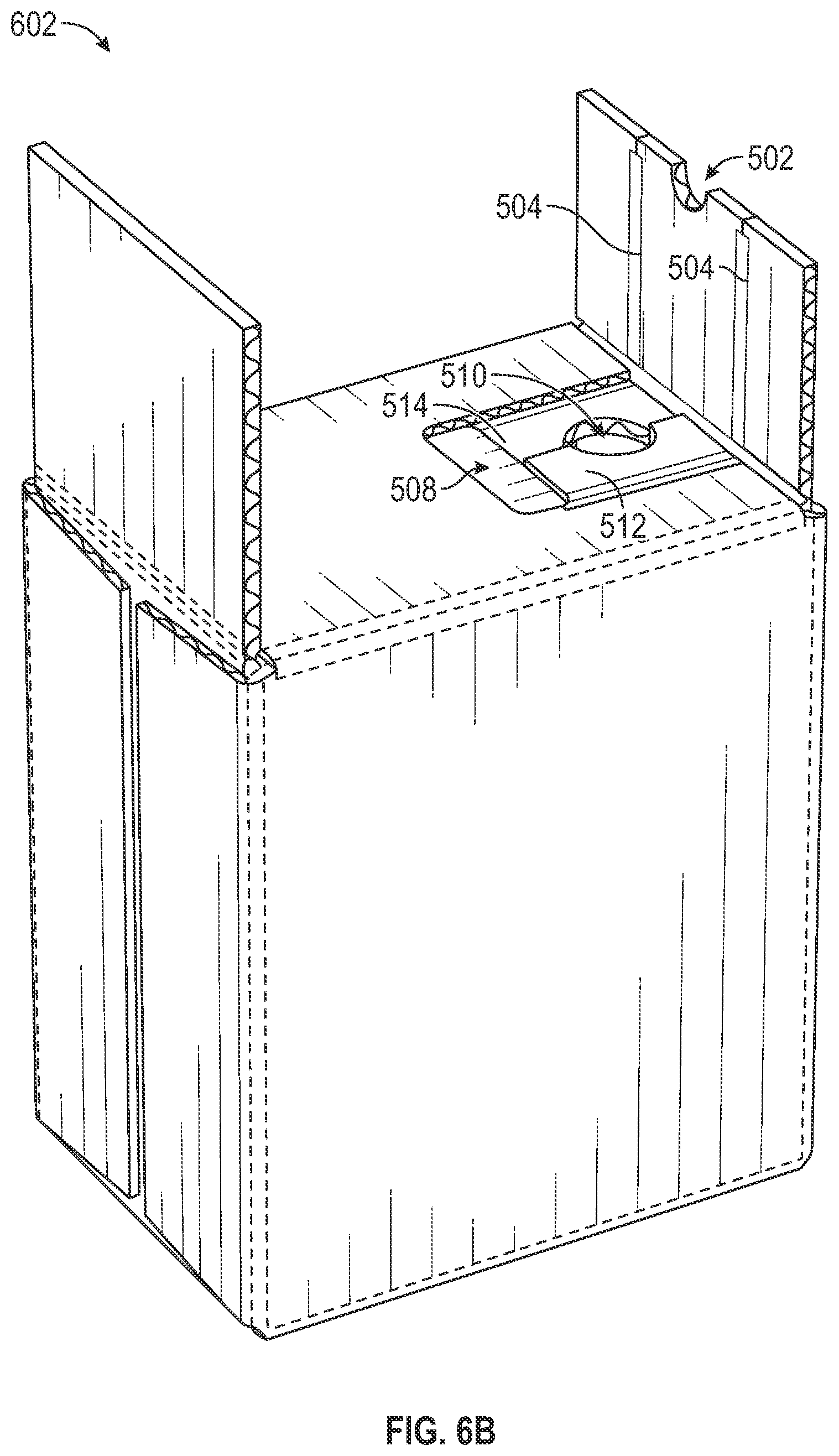 Patent US12319478 Figure 7 – Box blanks, systems, and methods
