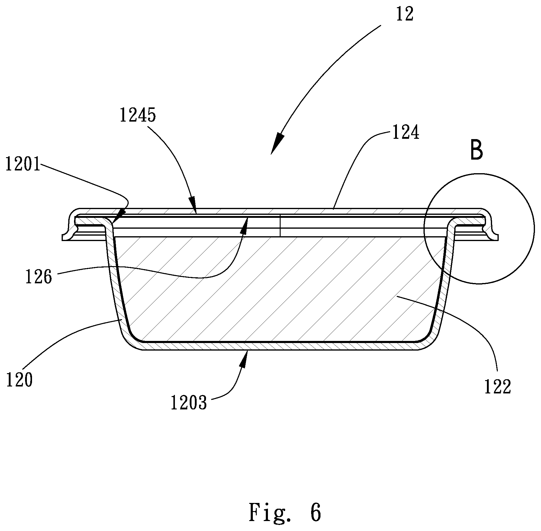 Patent US12319482 Figure 6 – Paper fragrance capsule with breathable film