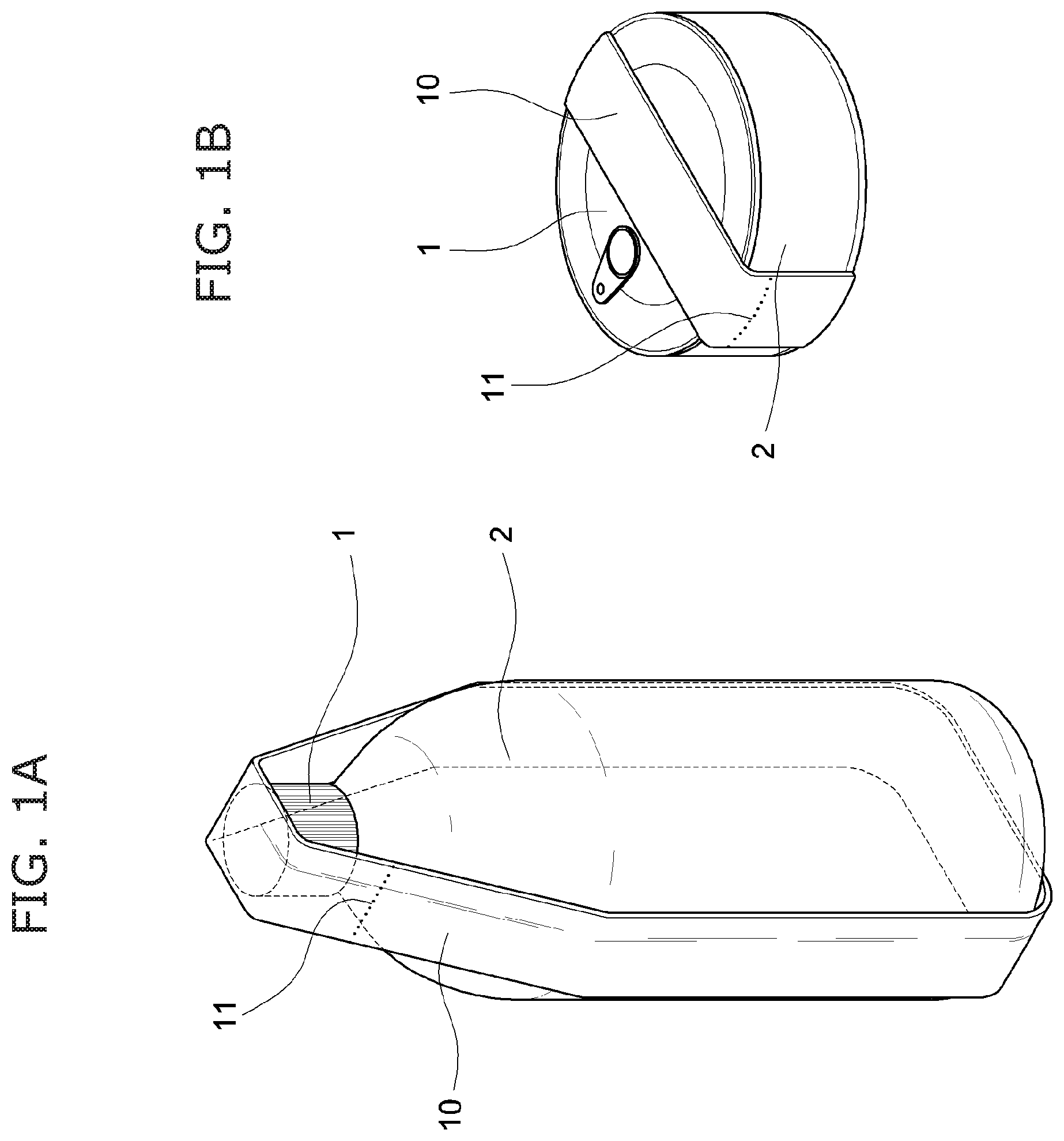 Patent US12319484 Figure 1 – One-touch-removable container packaging film, and container comprising same