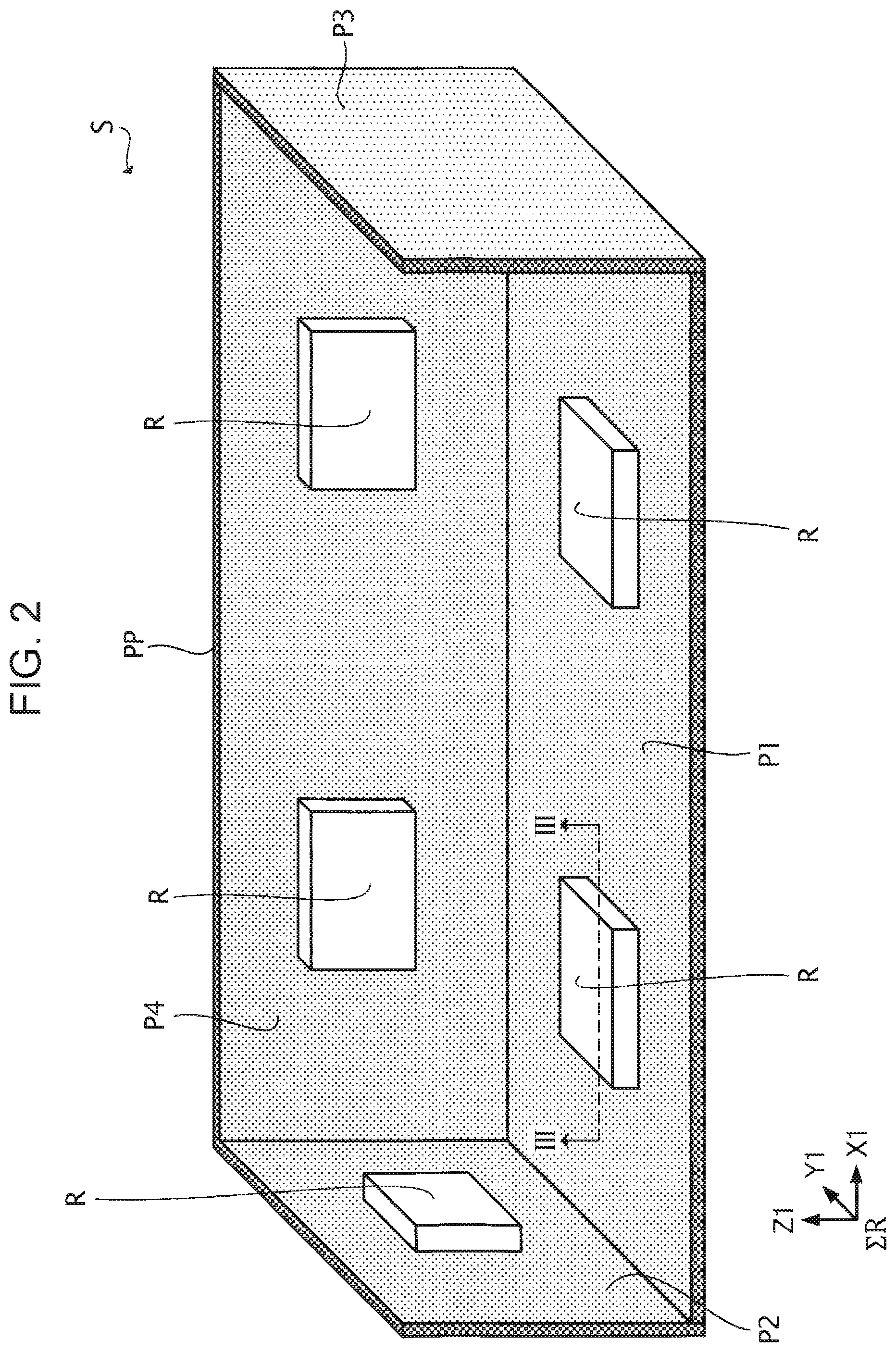 Patent US12319486 Figure 2 – Cushioning material, packing material, and package