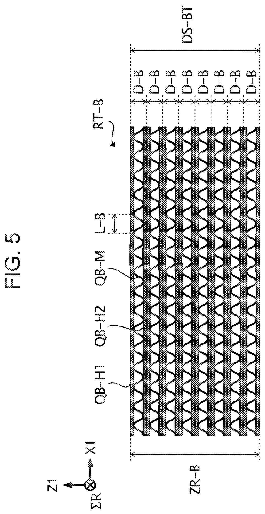 Patent US12319486 Figure 5 – Cushioning material, packing material, and package