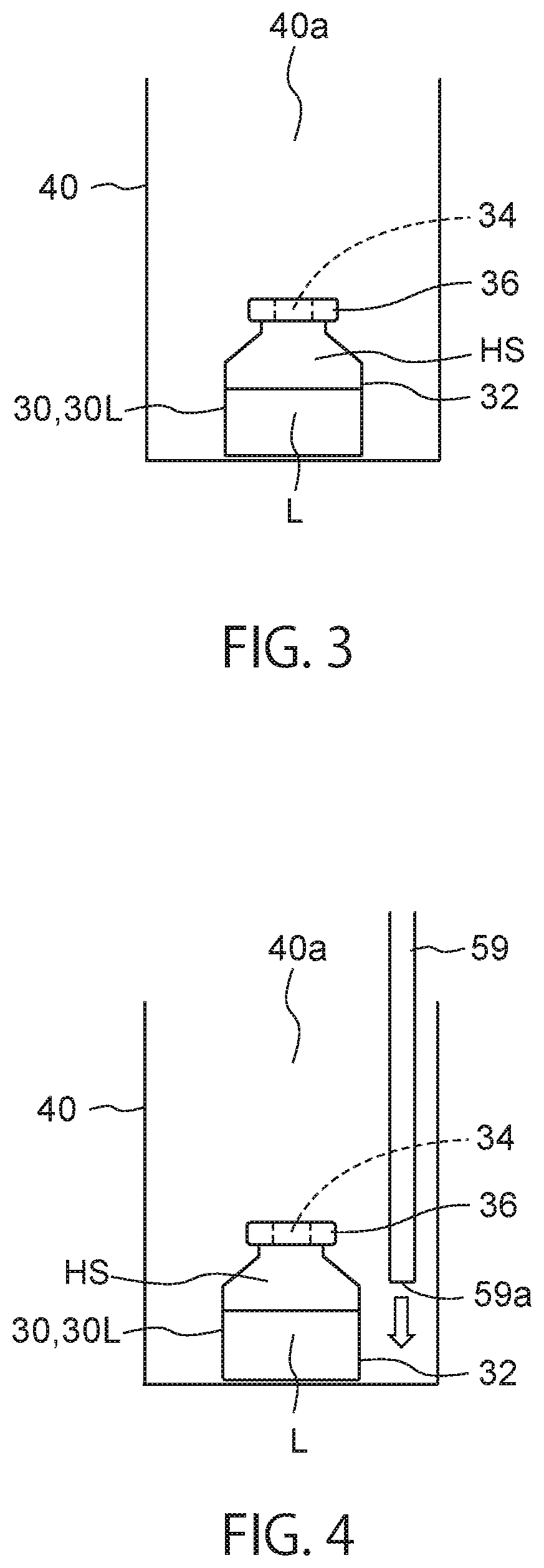 Patent US12319487 Figure 4 – Liquid-containing combination container, container set, and method of manufacturing liquid-containing container
