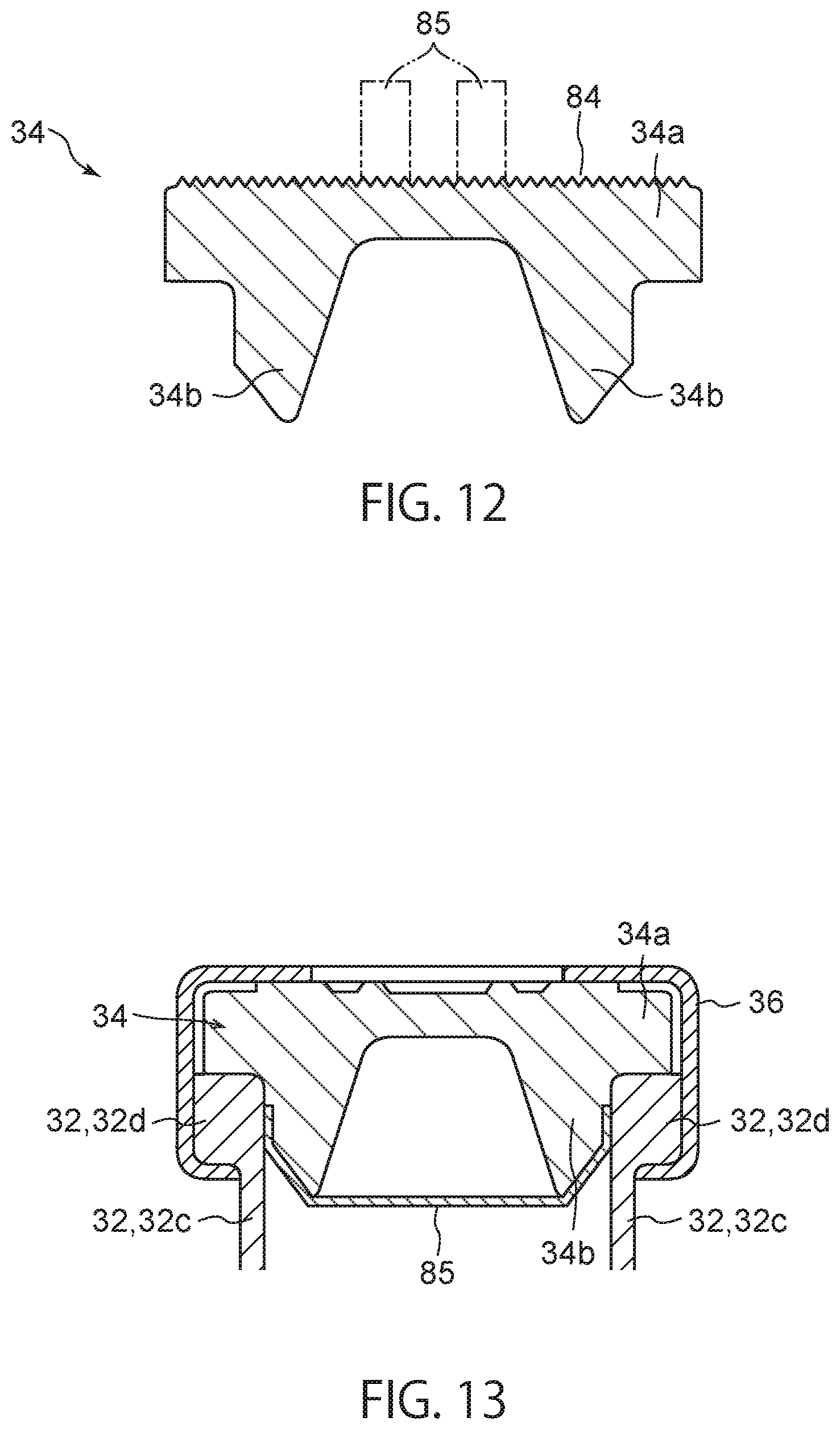 Patent US12319487 Figure 12 – Liquid-containing combination container, container set, and method of manufacturing liquid-containing container
