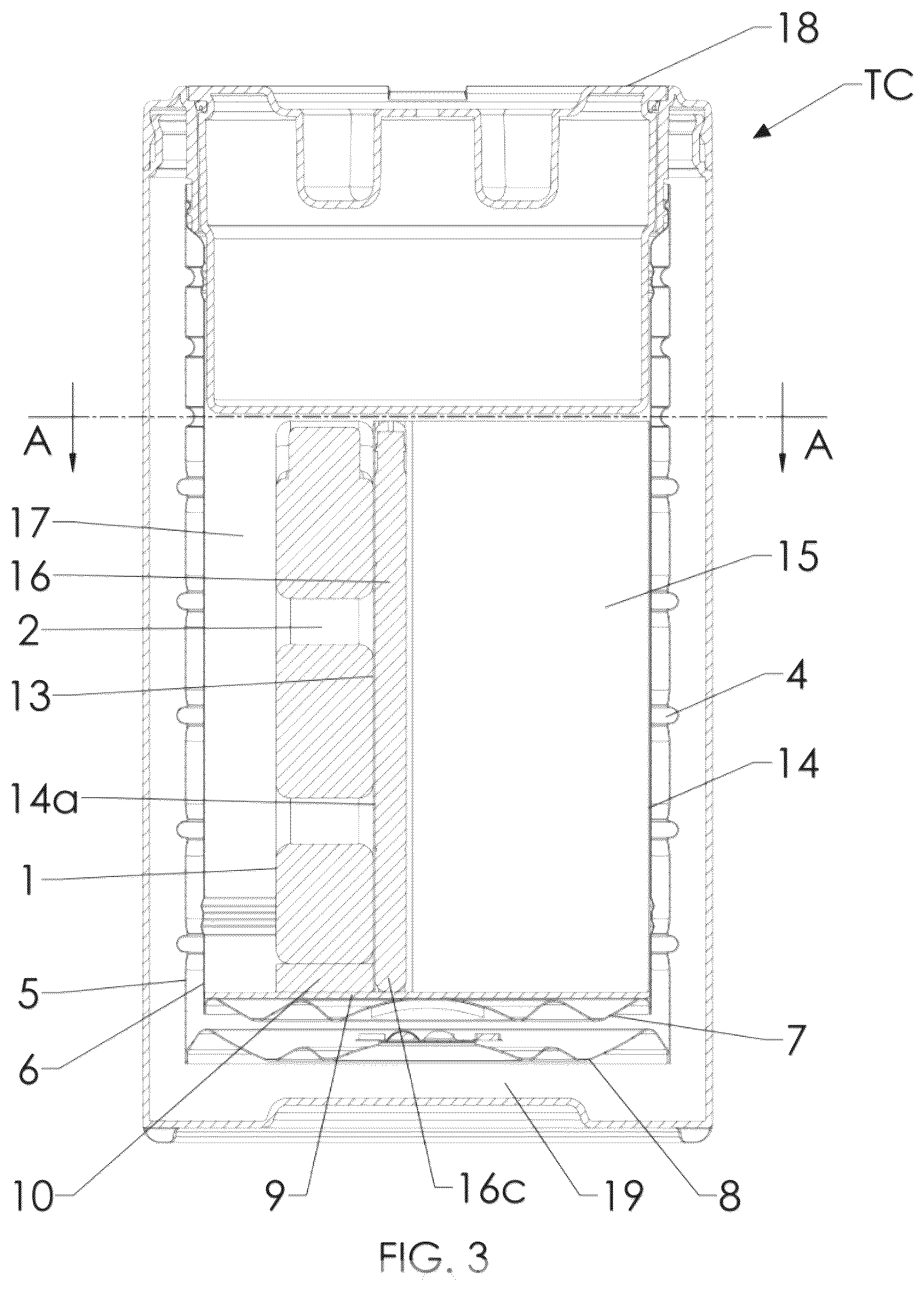 Patent US12319488 Figure 3 – Thermally insulated transport container