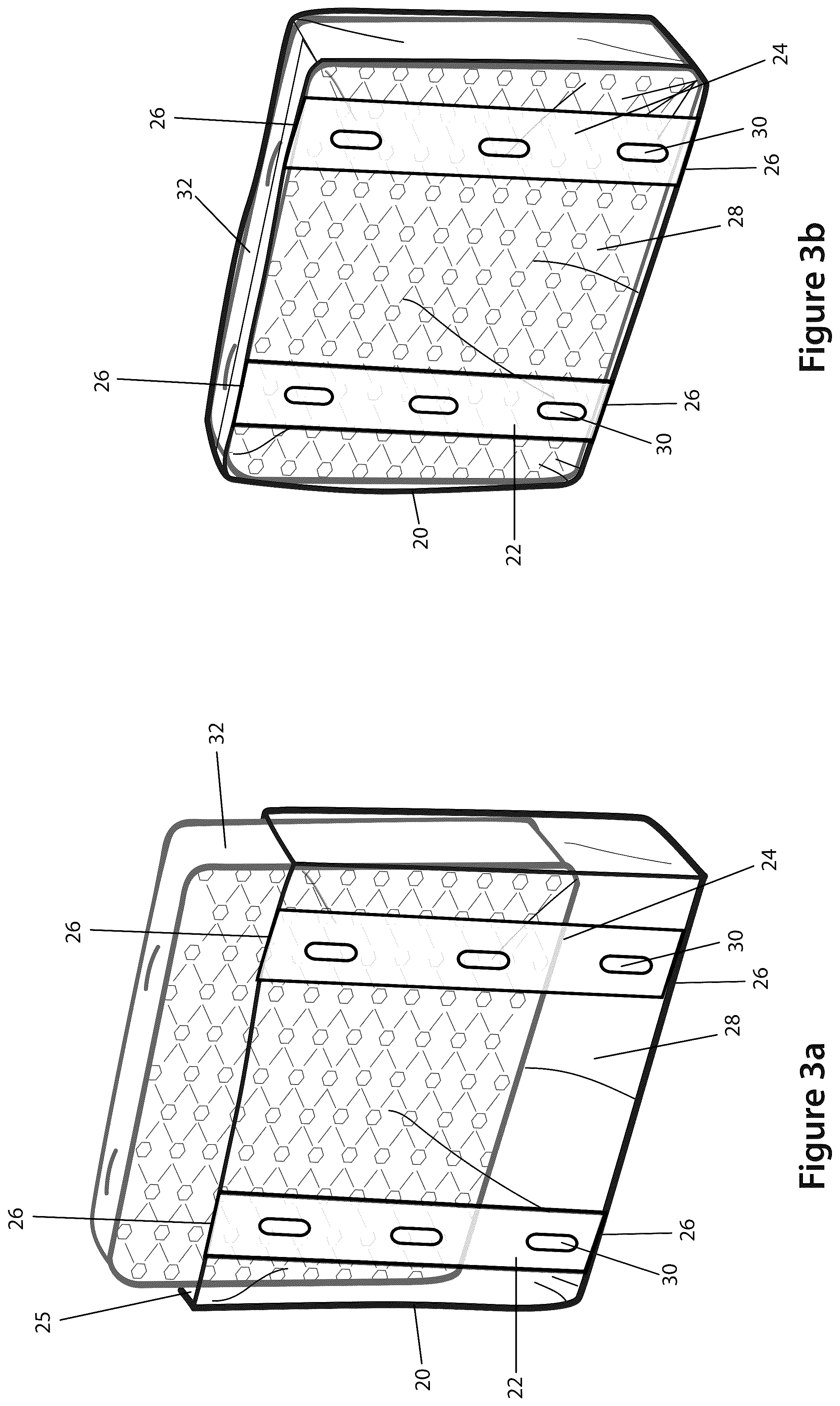 Patent US12319490 Figure 3 – Bag for transporting mattresses