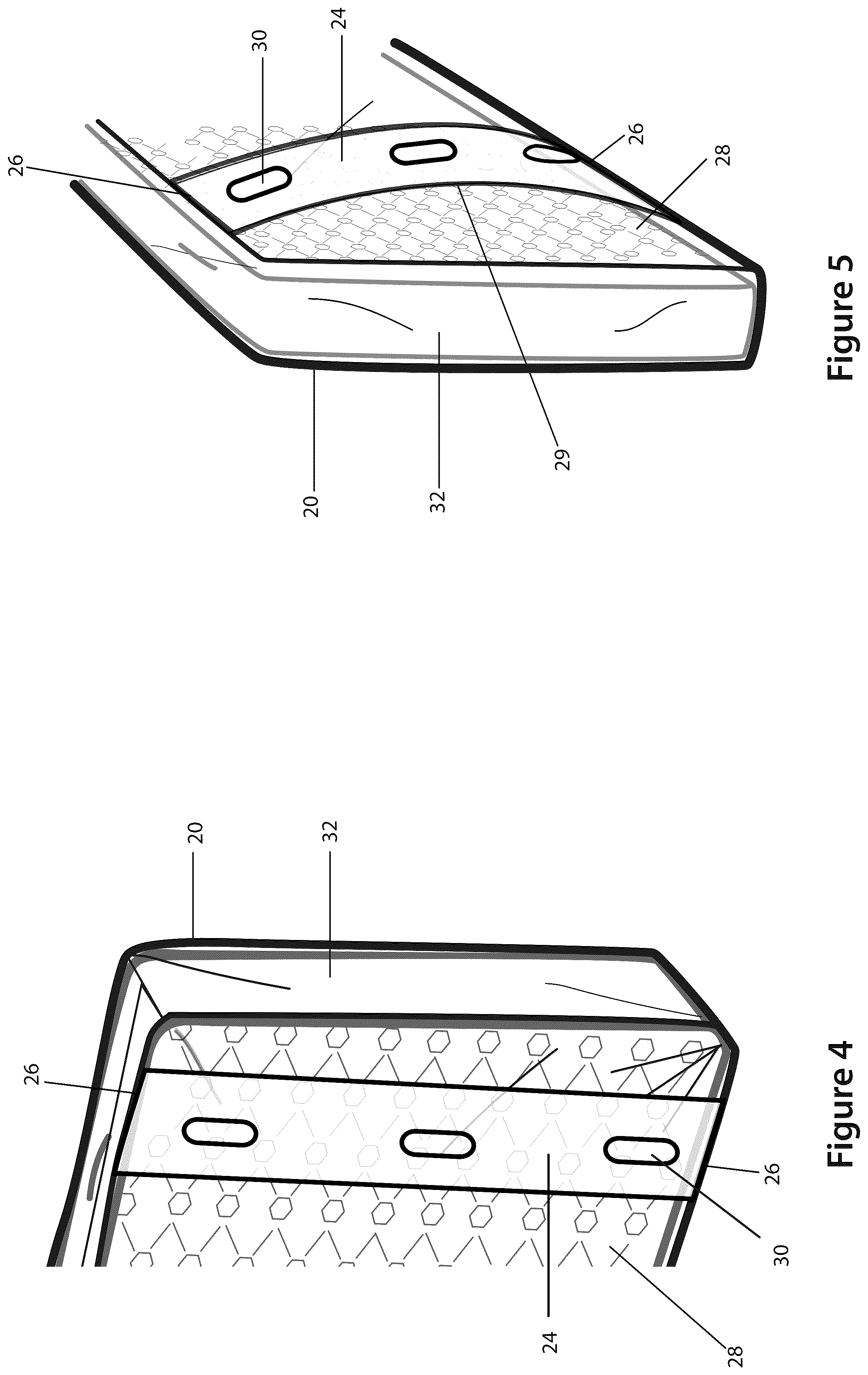 Patent US12319490 Figure 4 – Bag for transporting mattresses