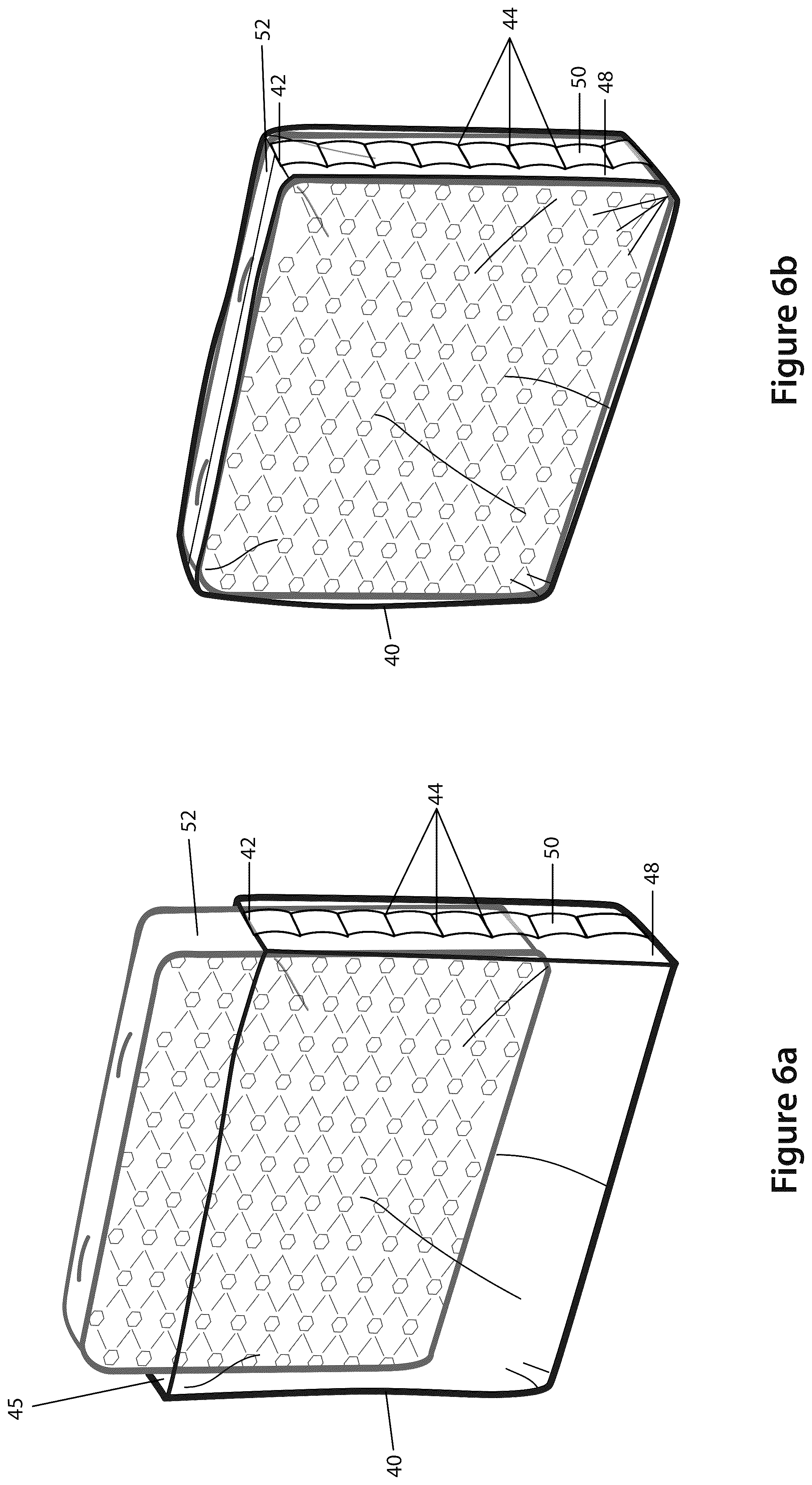 Patent US12319490 Figure 5 – Bag for transporting mattresses