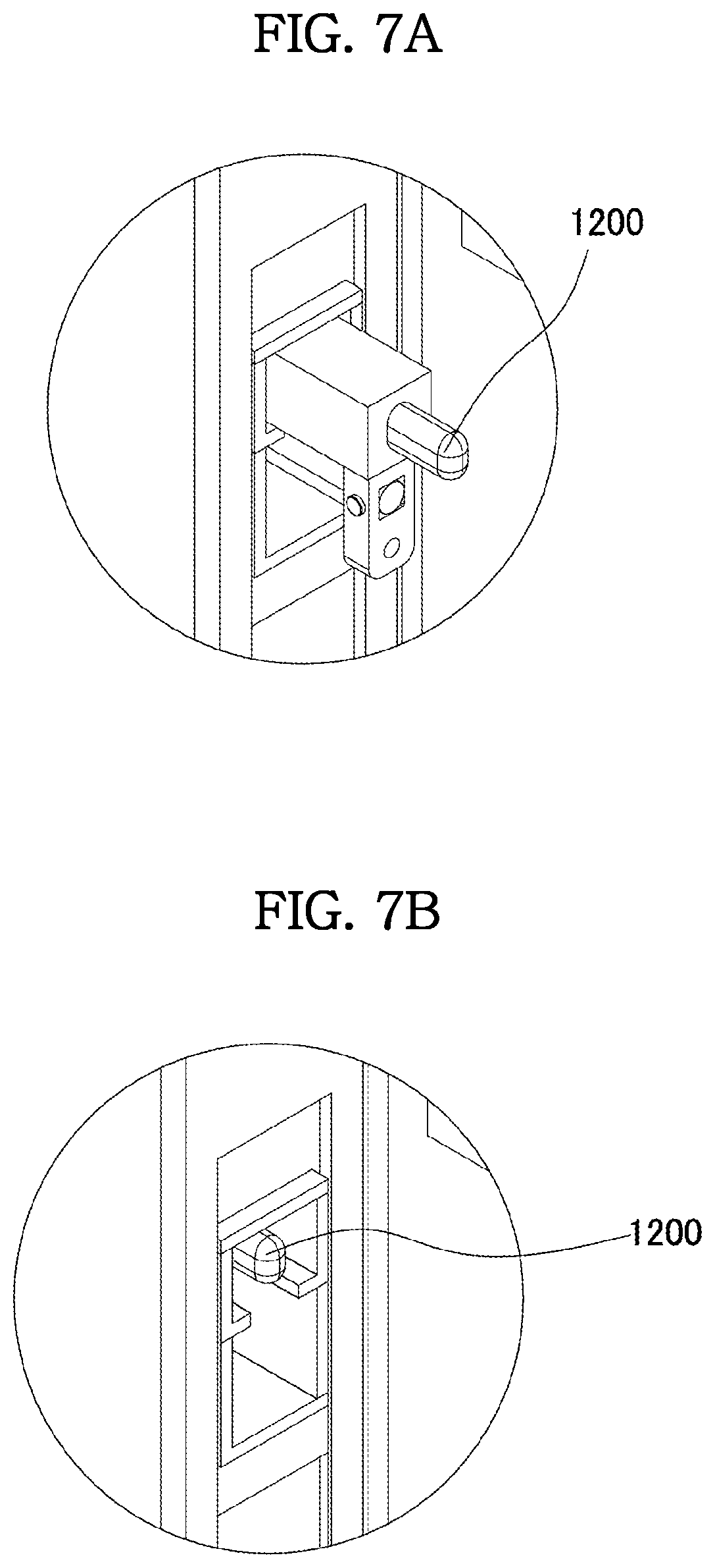 Patent US12319492 Figure 8 – Foldable container folding device and automatic folding system comprising same