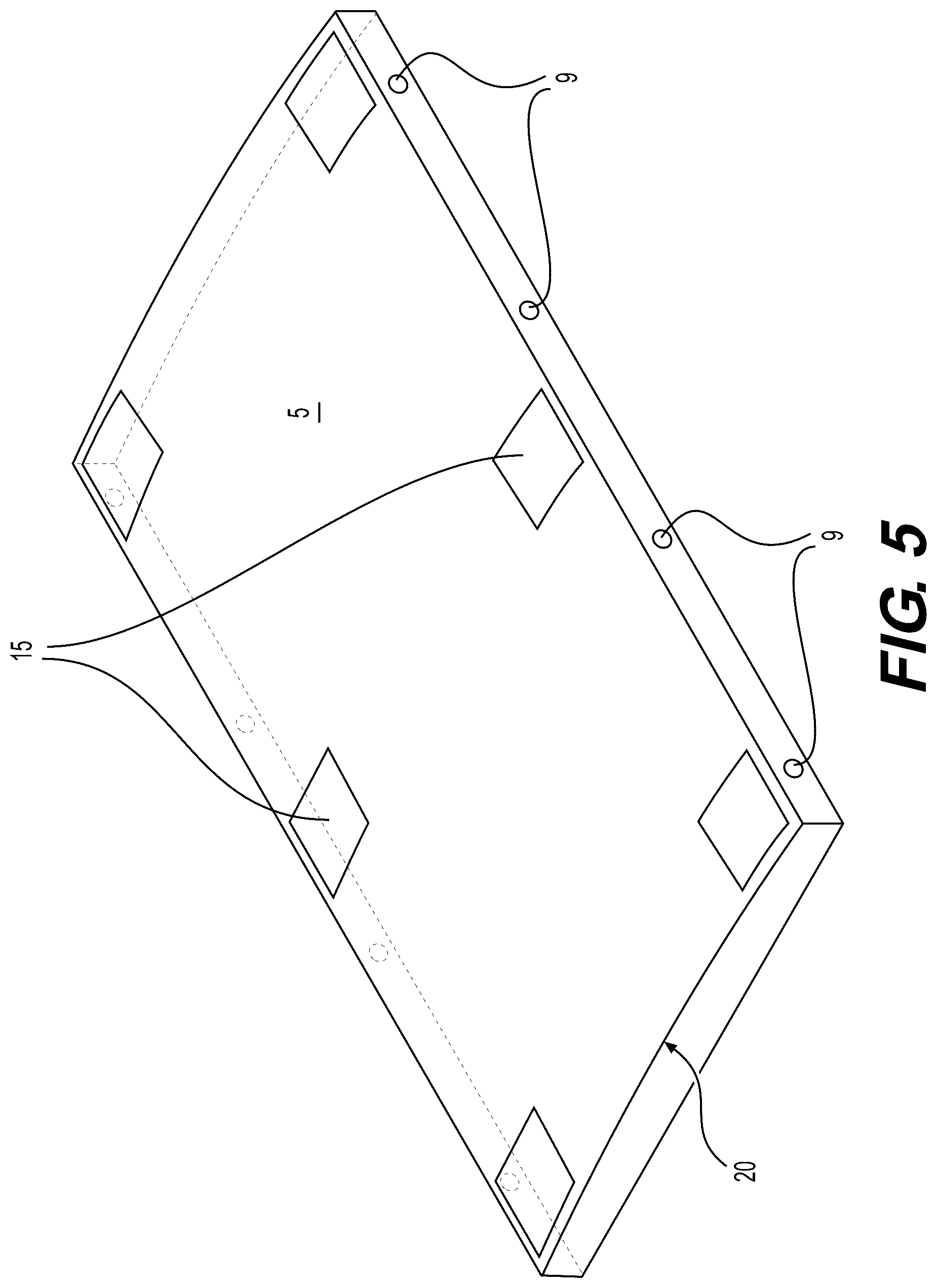 Patent US12319493 Figure 4 – Collapsible shipping container