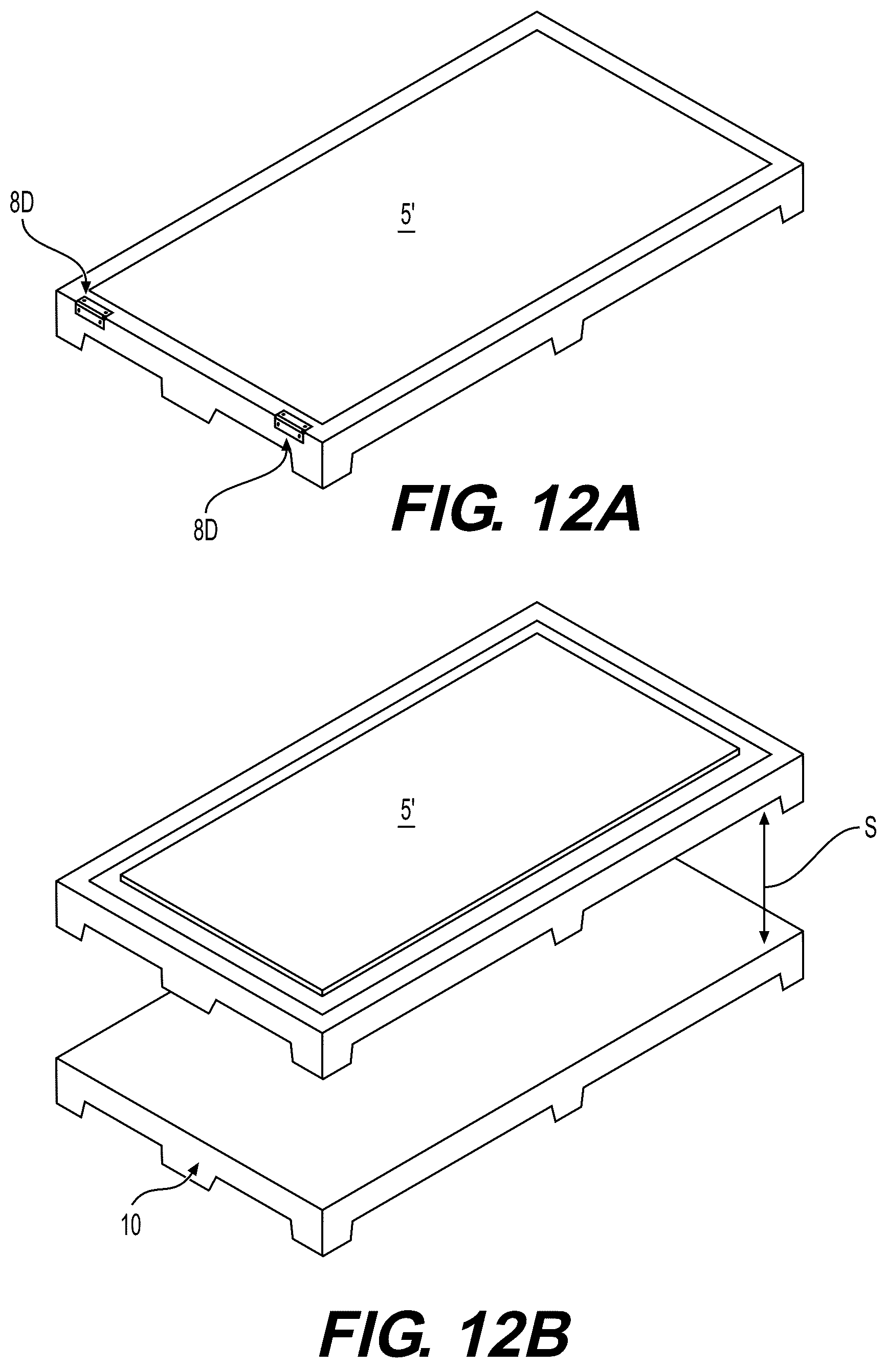 Patent US12319493 Figure 8 – Collapsible shipping container
