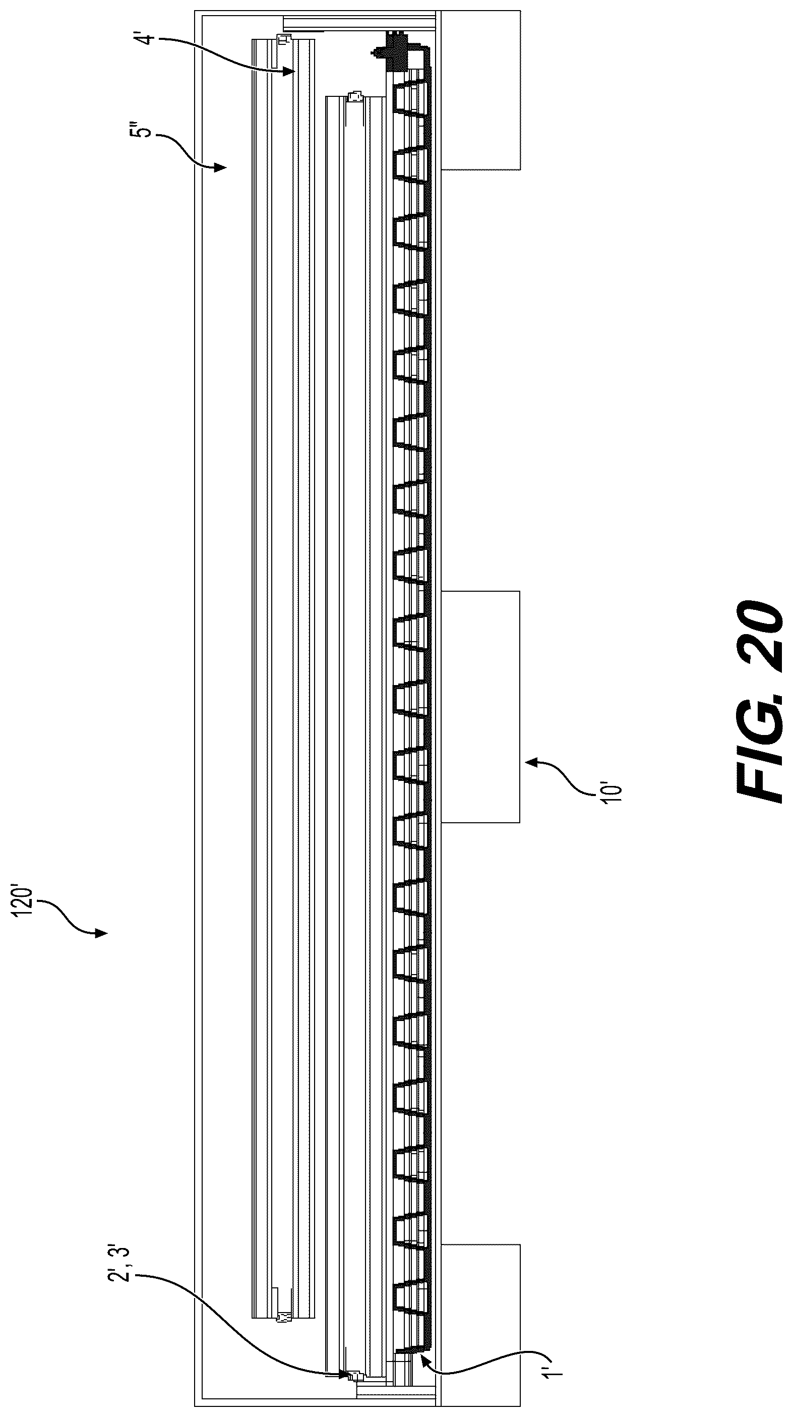 Patent US12319493 Figure 14 – Collapsible shipping container