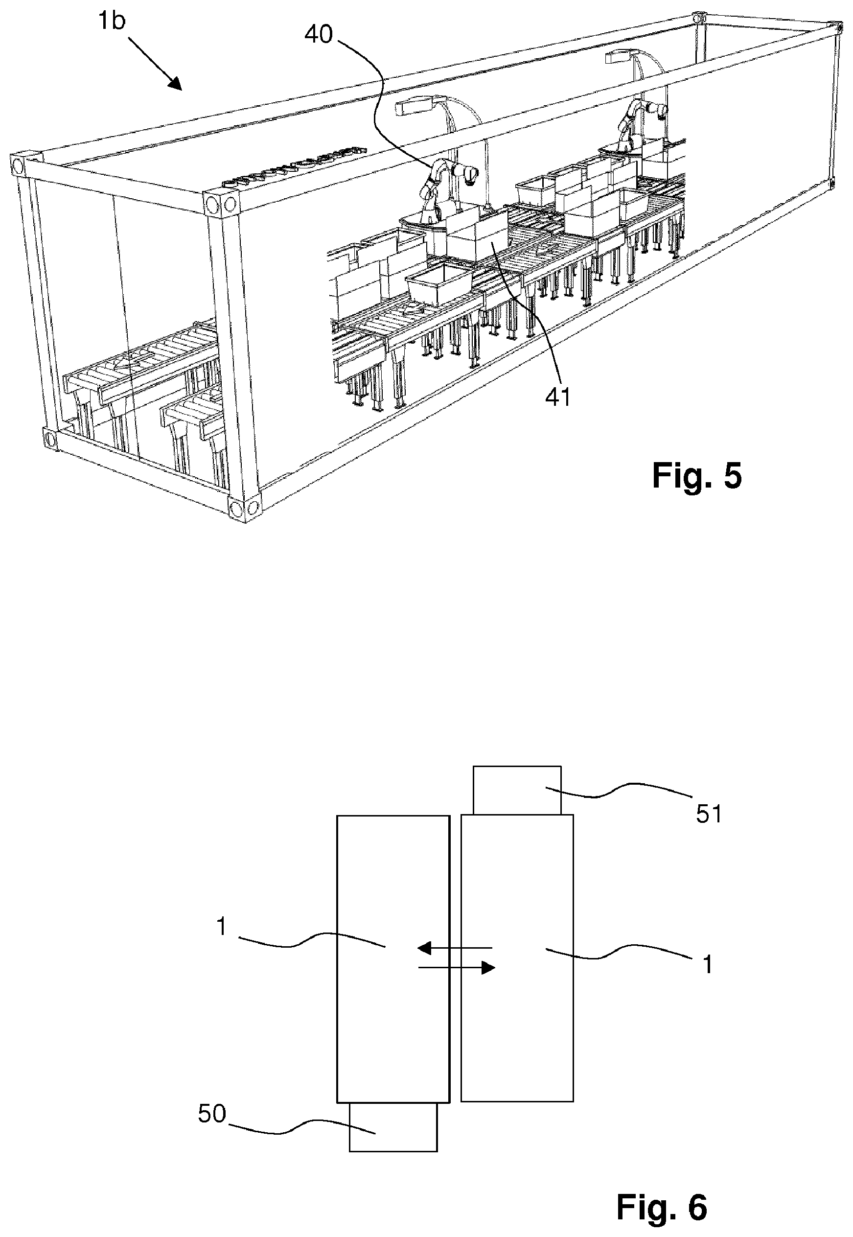 Patent US12319494 Figure 4 – Container structure and associated assembly, method and adjustment mechanism