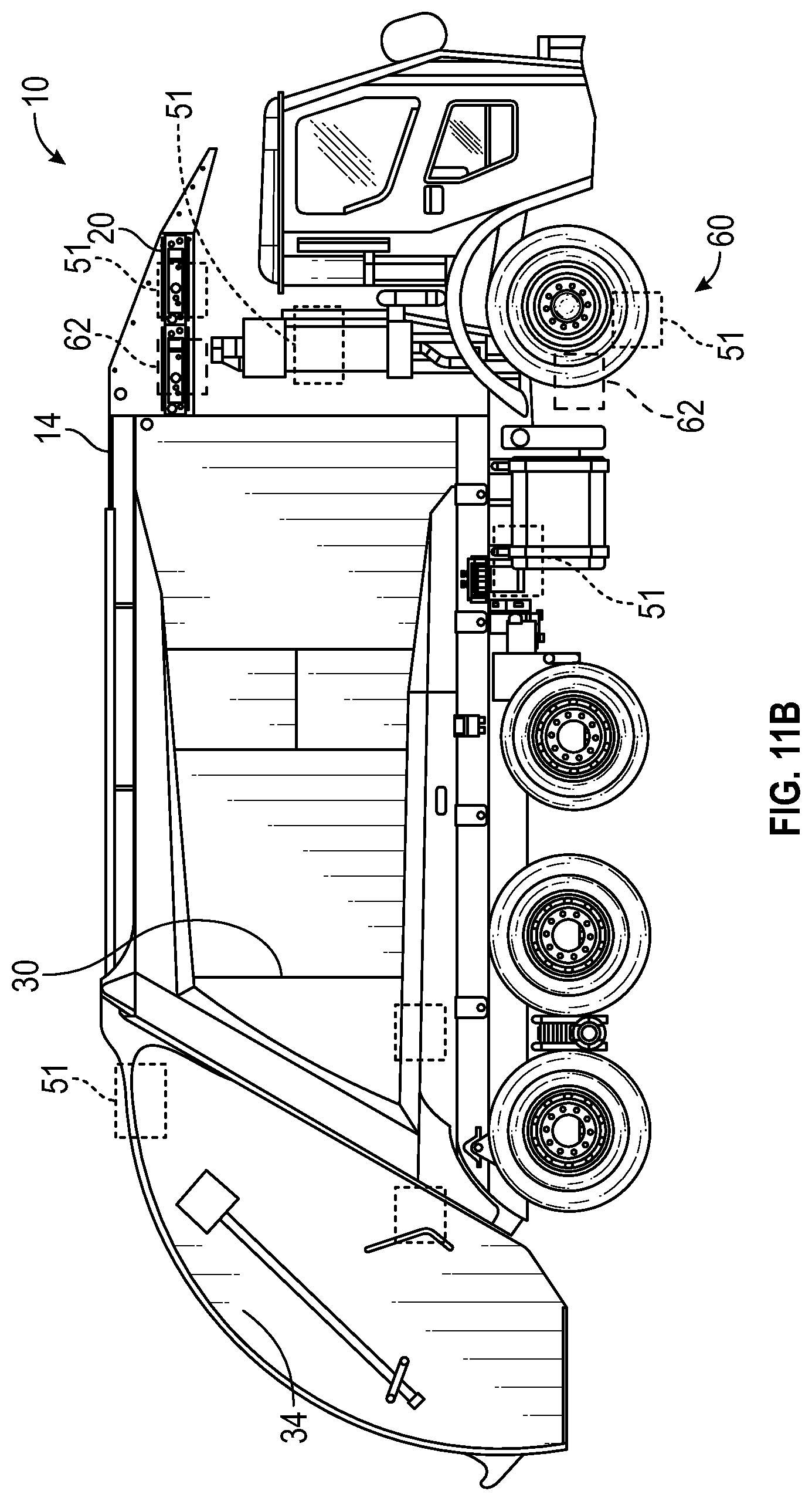Patent US12319496 Figure 15 – Thermal stress mitigation system for electric refuse vehicle