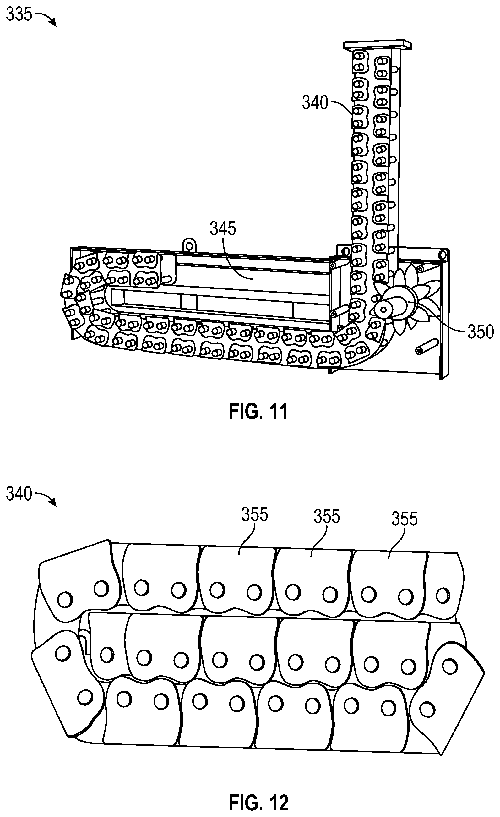 Patent US12319498 Figure 11 – Rear electric loader for electric refuse vehicle