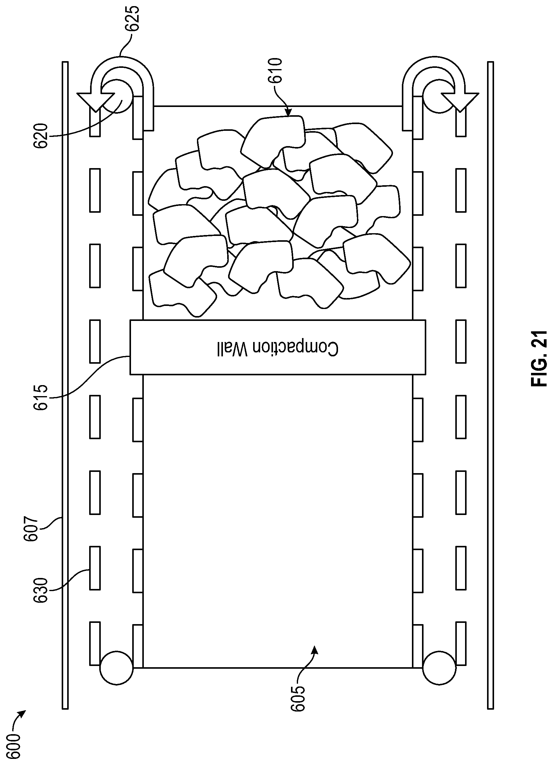 Patent US12319498 Figure 17 – Rear electric loader for electric refuse vehicle