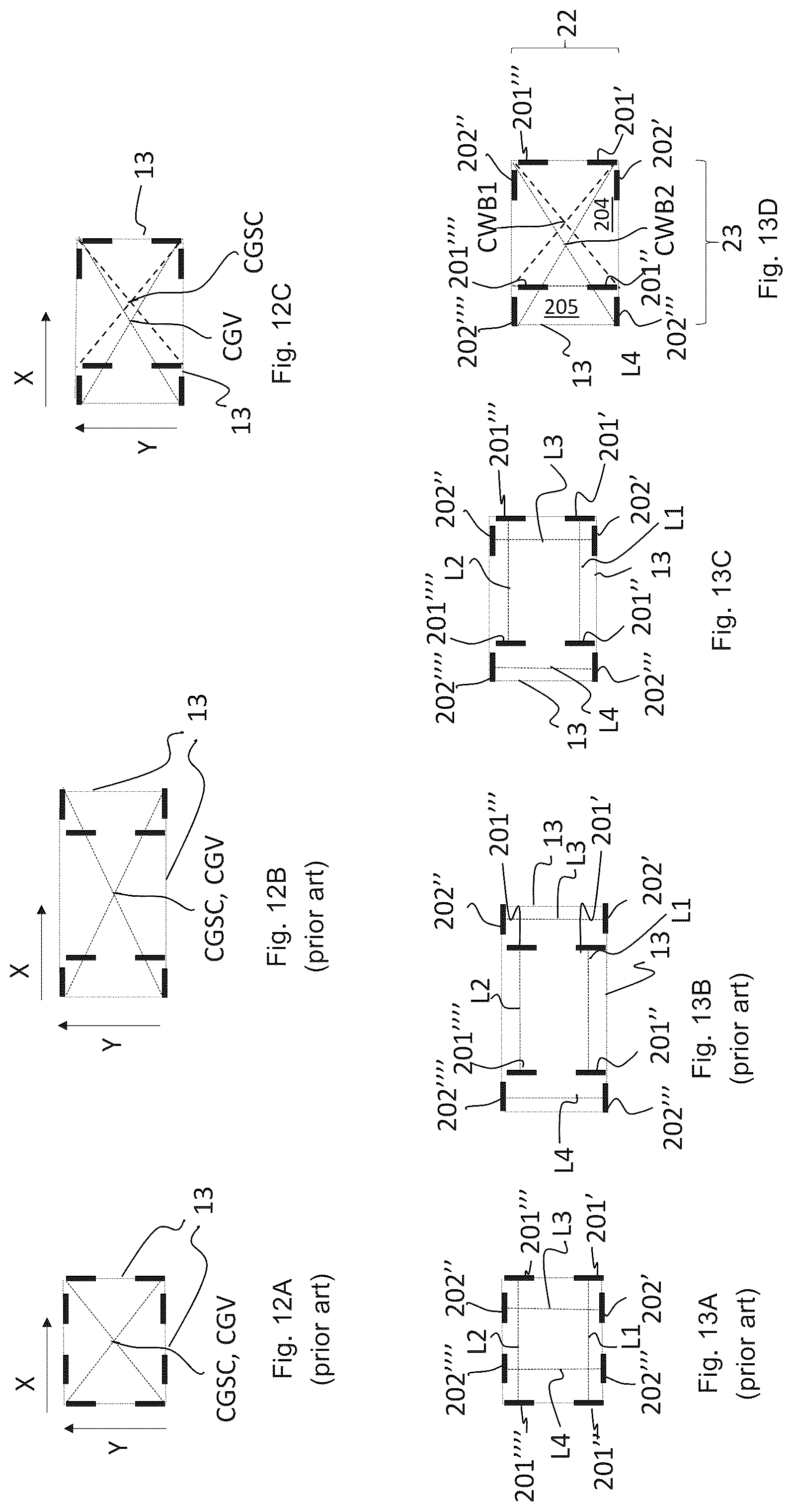 Patent US12319501 Figure 15 – Container handling vehicle with first and second sections and lifting device motor in second section
