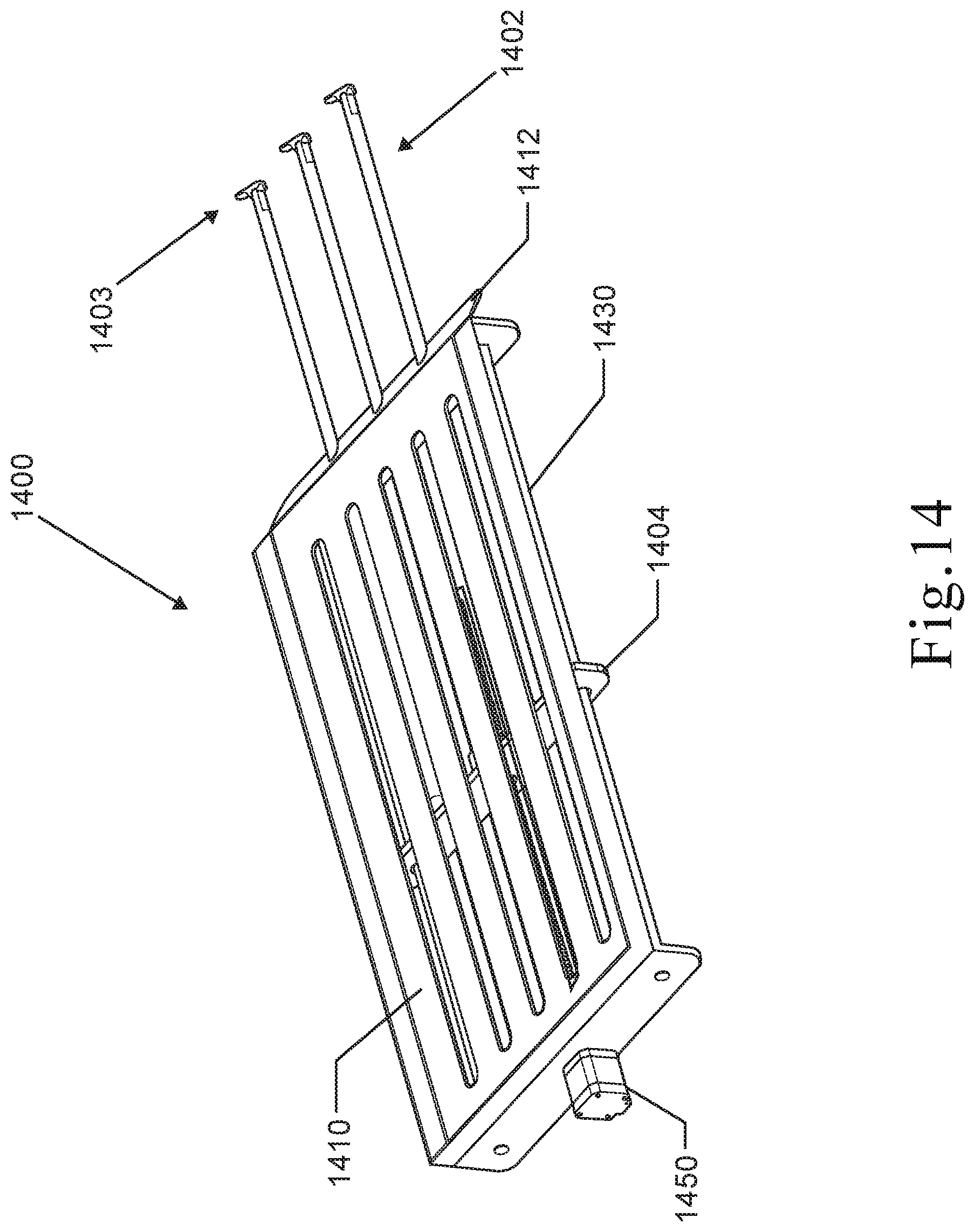 Patent US12319503 Figure 14 – Automated package delivery devices, machines, and systems