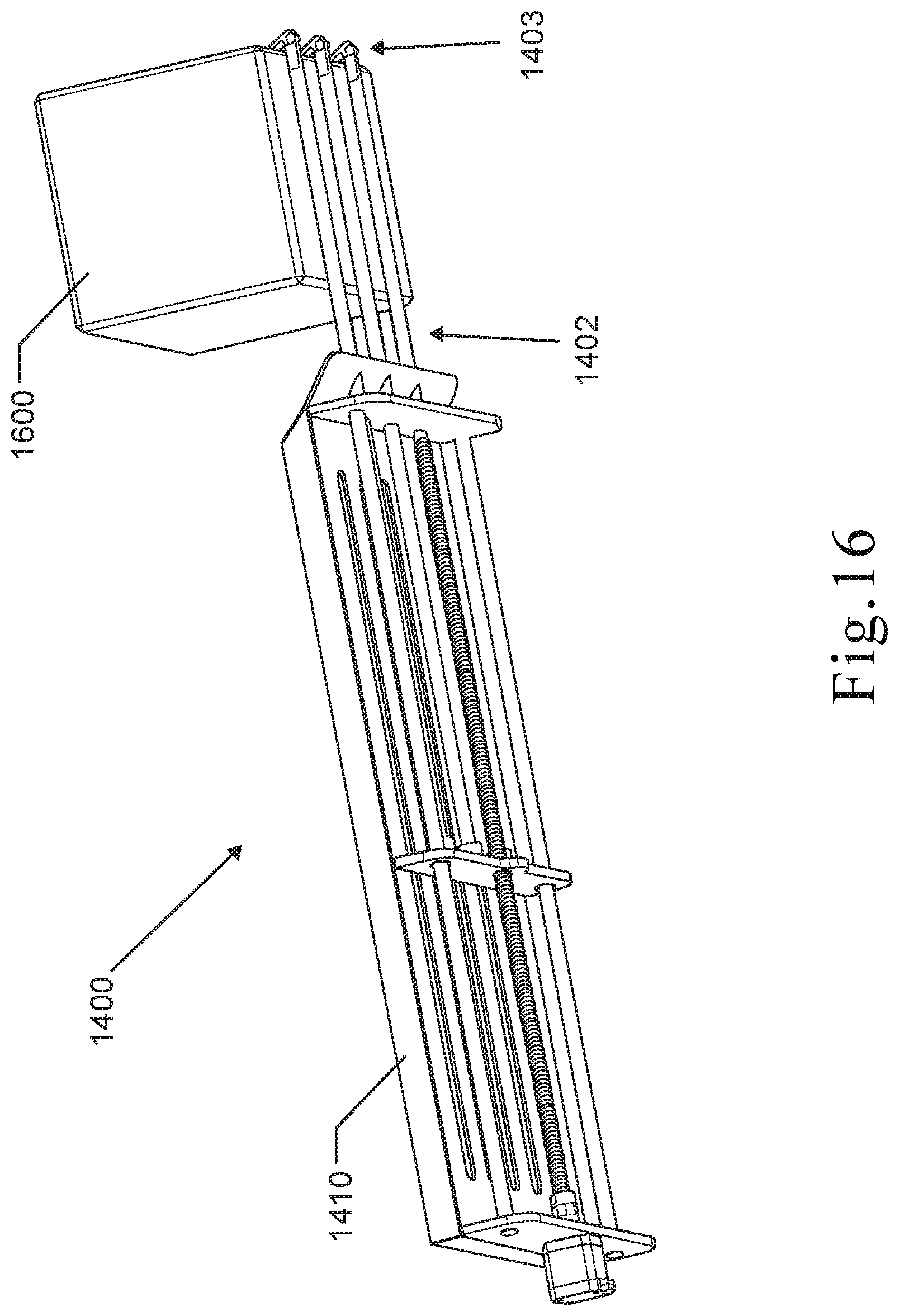 Patent US12319503 Figure 16 – Automated package delivery devices, machines, and systems