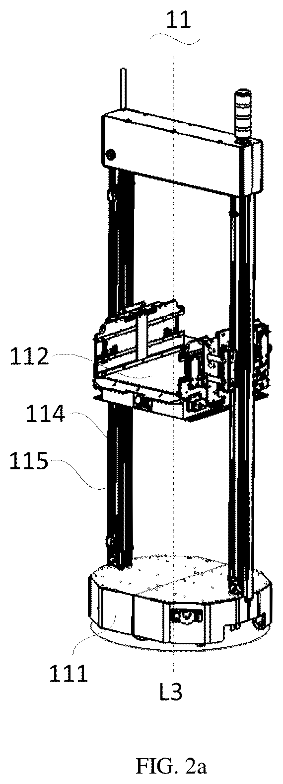 Patent US12319504 Figure 2 – Intelligent warehousing system, processing terminal, warehouse robot and intelligent warehousing method