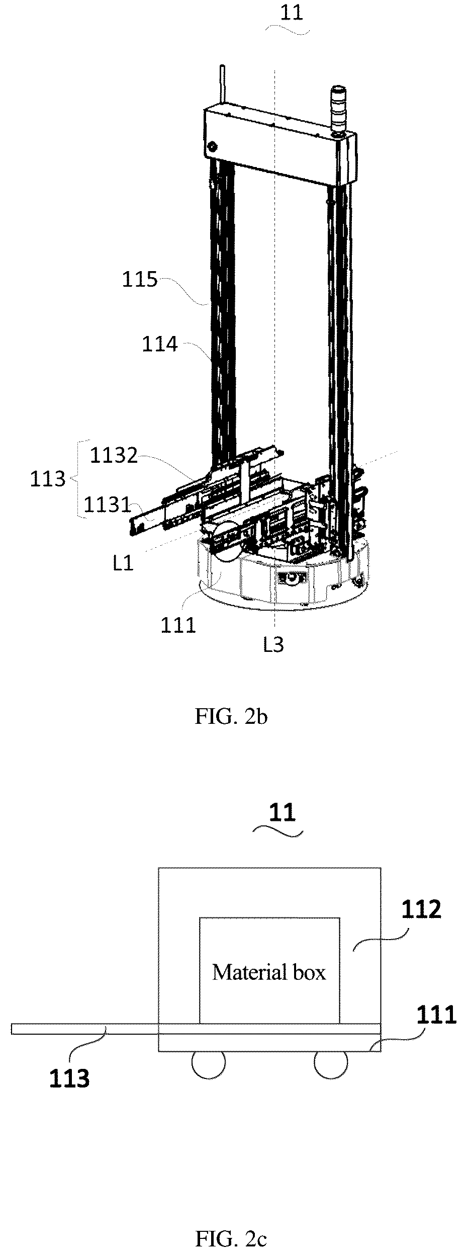 Patent US12319504 Figure 3 – Intelligent warehousing system, processing terminal, warehouse robot and intelligent warehousing method