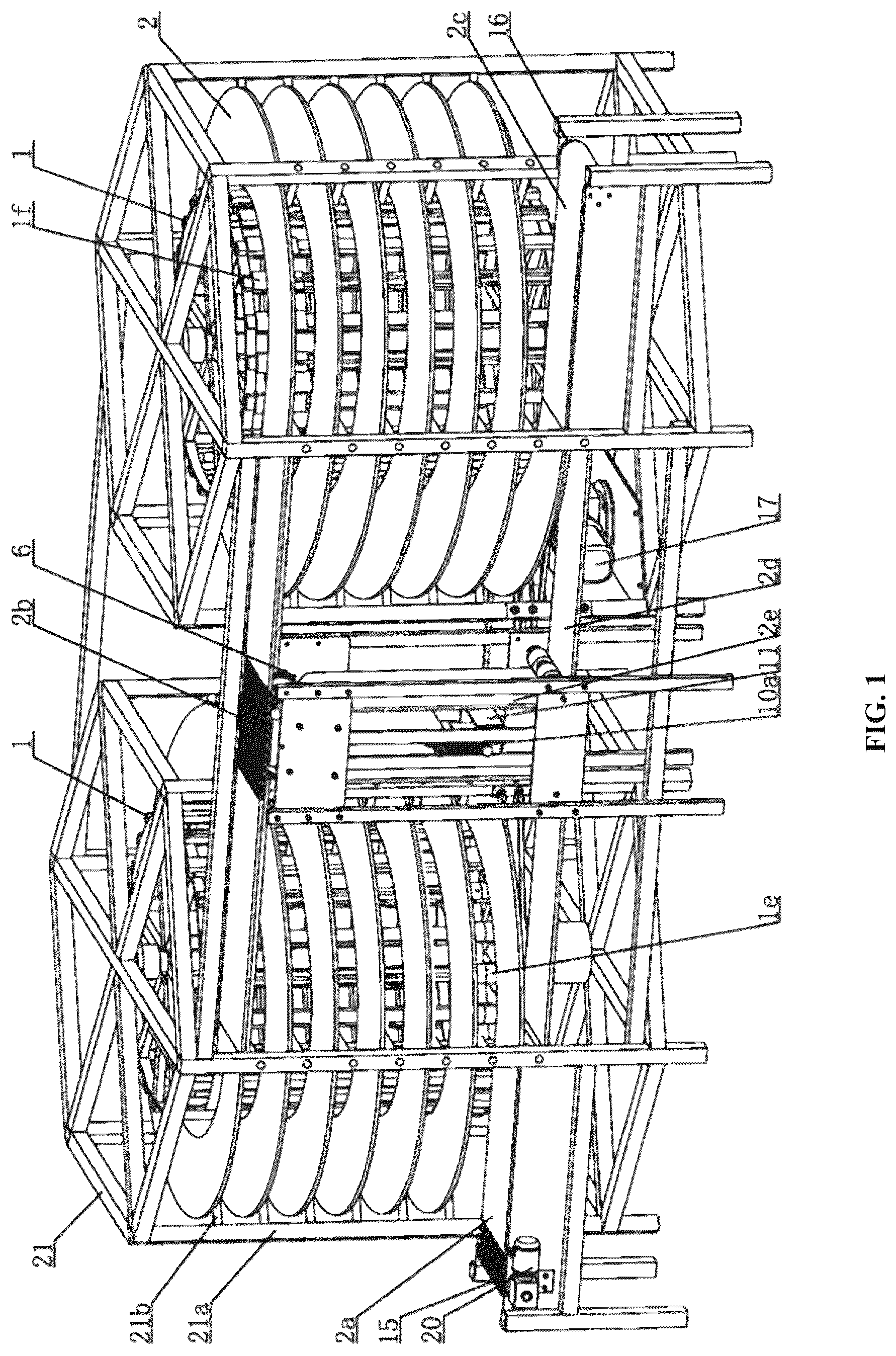Patent US12319508 — Spiral conveyor — Figure 1