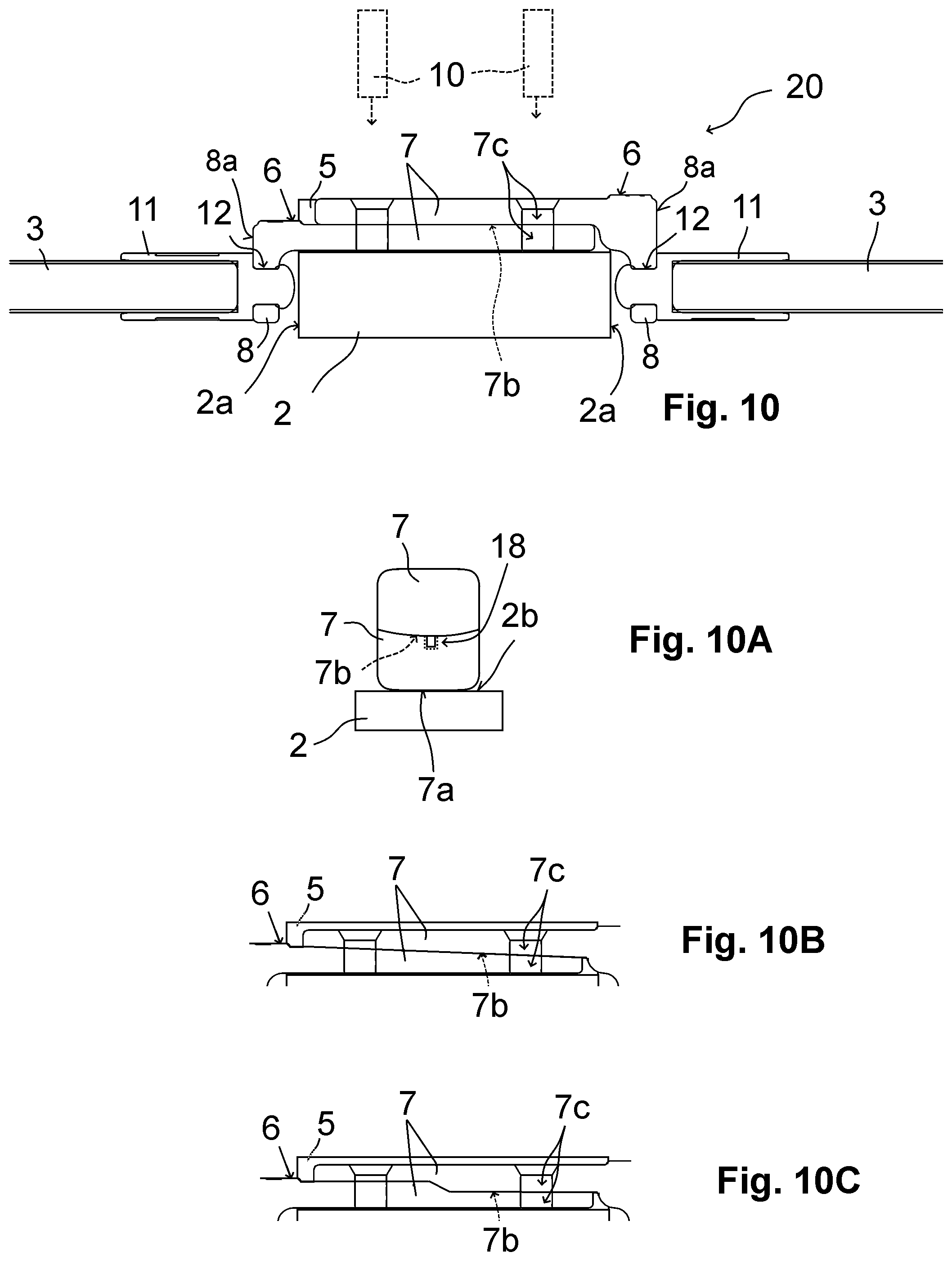 Patent US12319509 Figure 7 – Attachment piece, rod assembly and rod band
