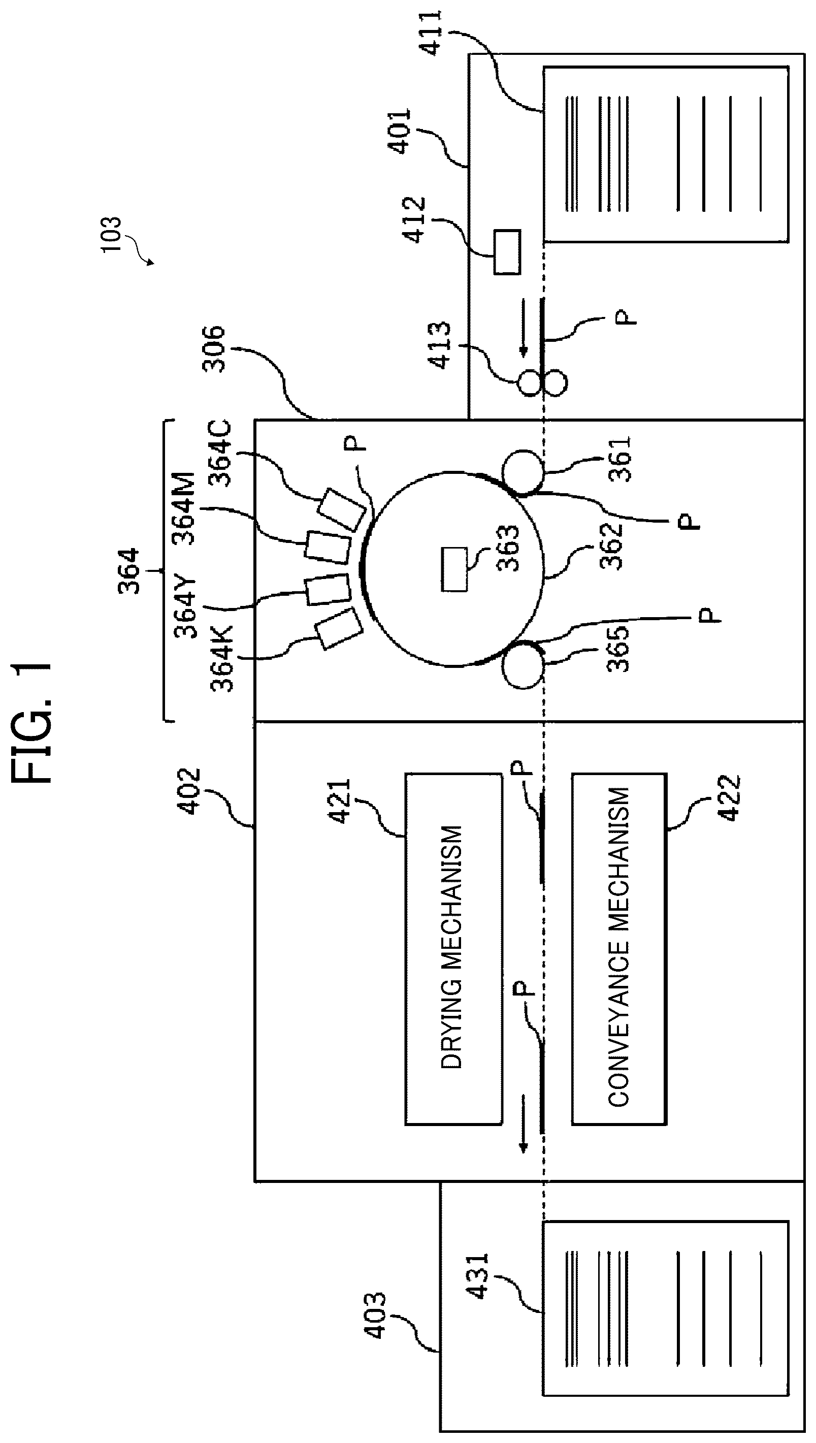 Patent US12319511 Figure 1 – Device for attaching and detaching roller, and belt conveyor including the device