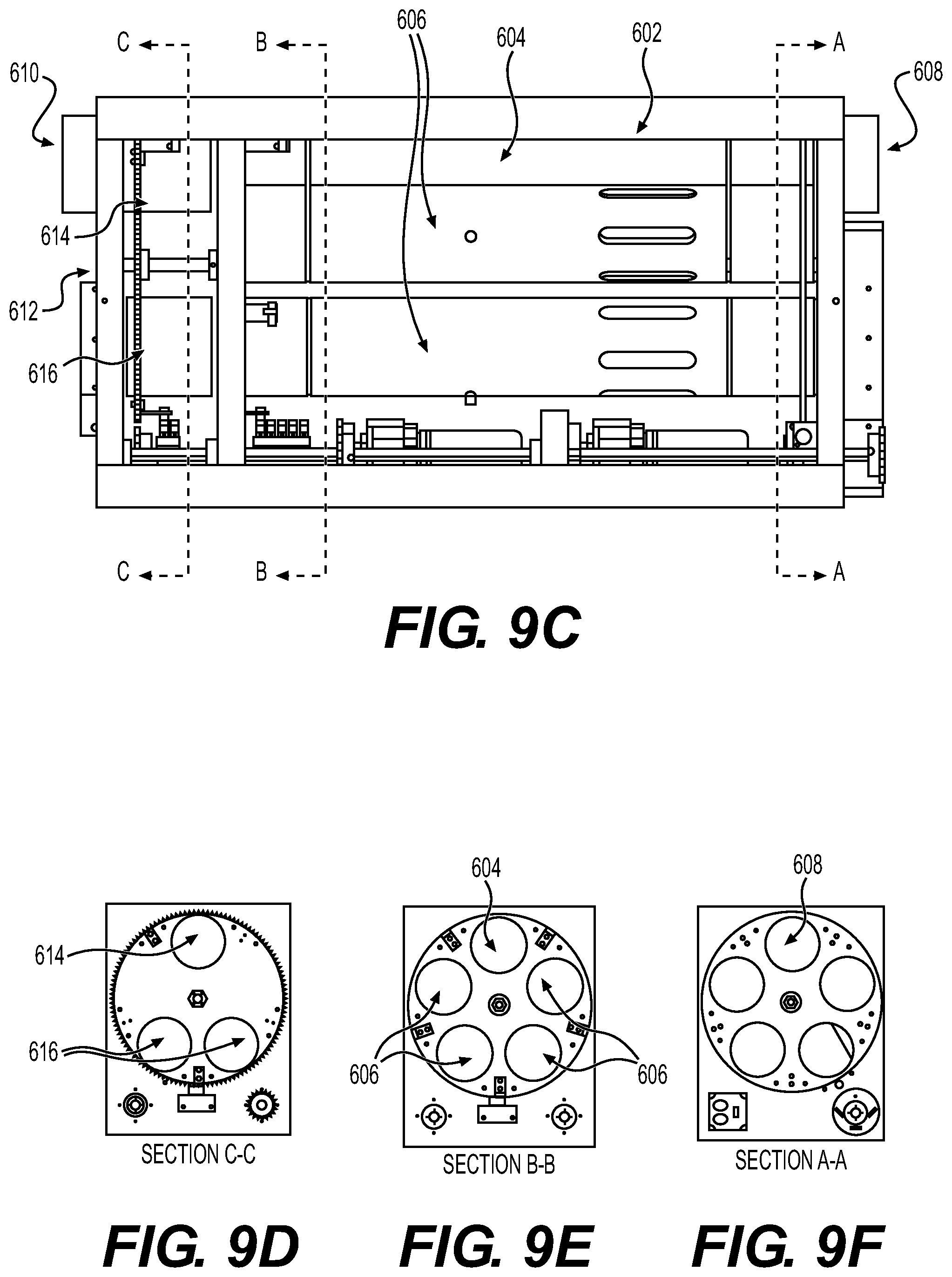 Patent US12319518 Figure 11 – Pneumatic tube system with secure carrier storage