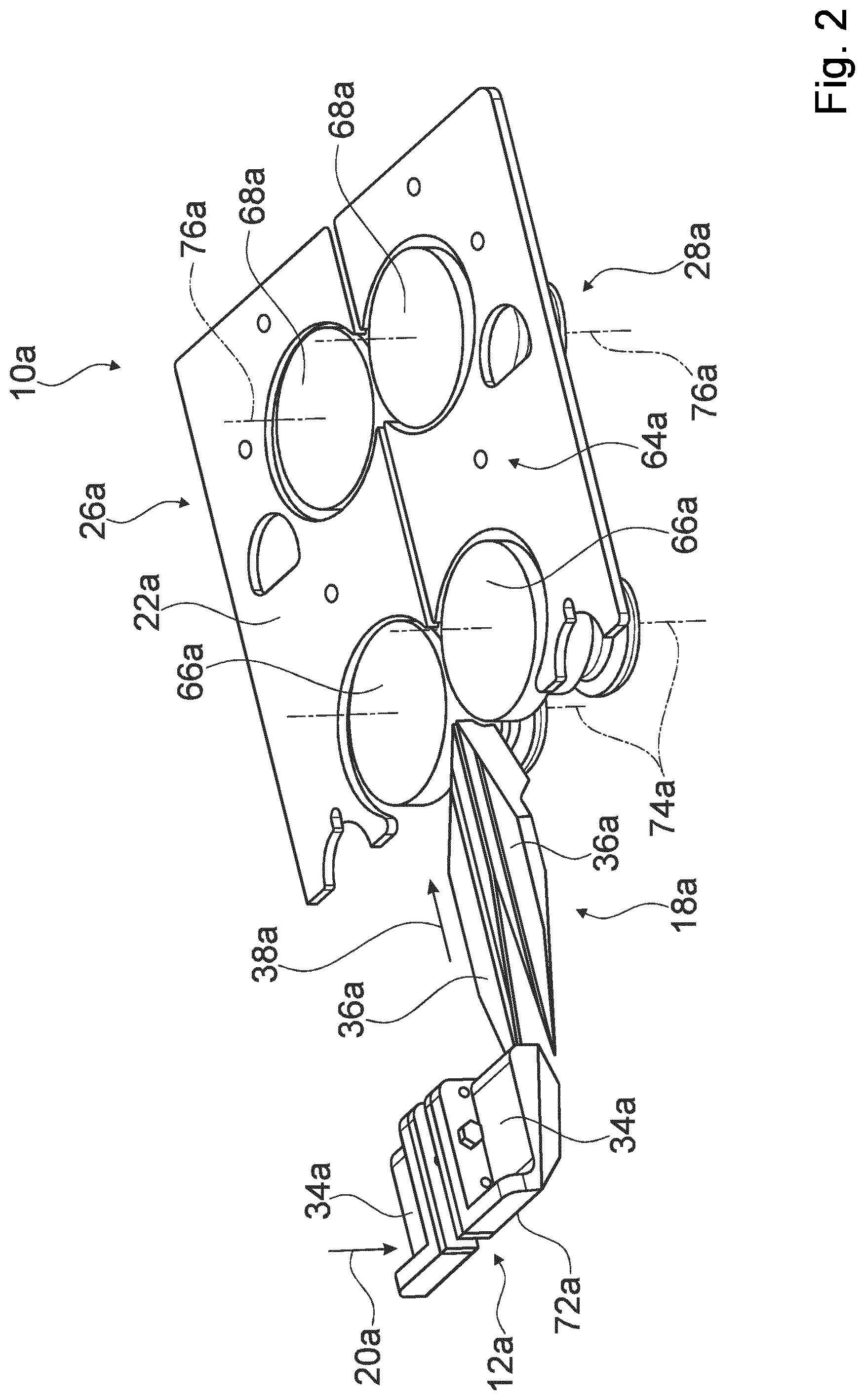 Patent US12319526 Figure 2 – Horizontal forming device