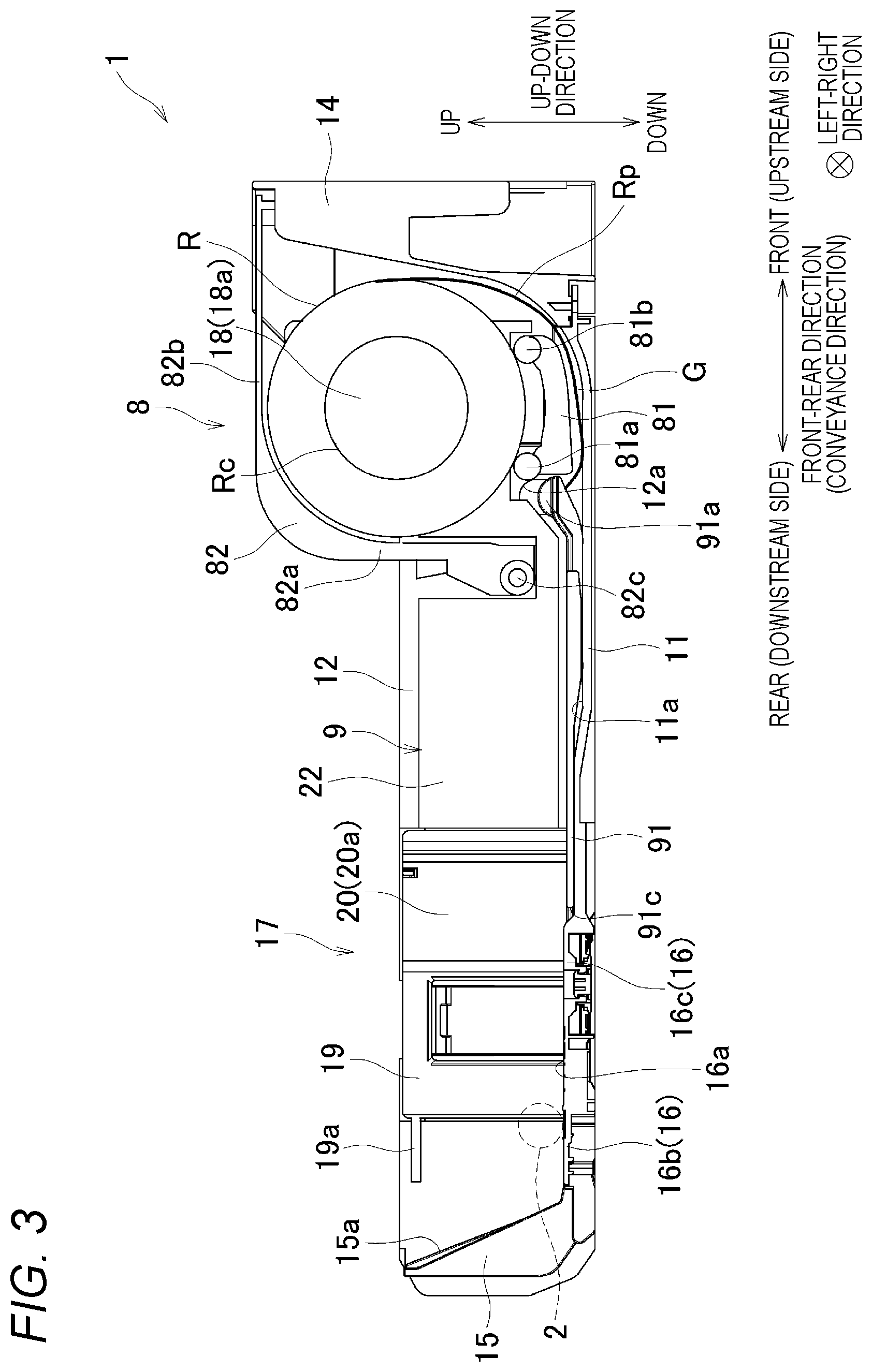 Patent US12319527 Figure 3 – Feed mechanism, image forming apparatus, and feed tray
