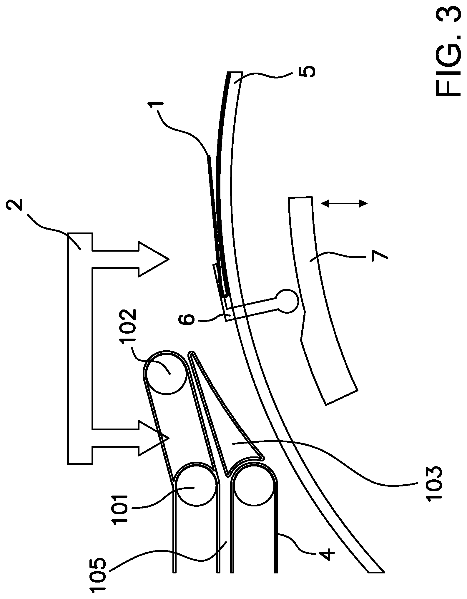 Patent US12319531 Figure 3 – Sorting module for bag checking machines