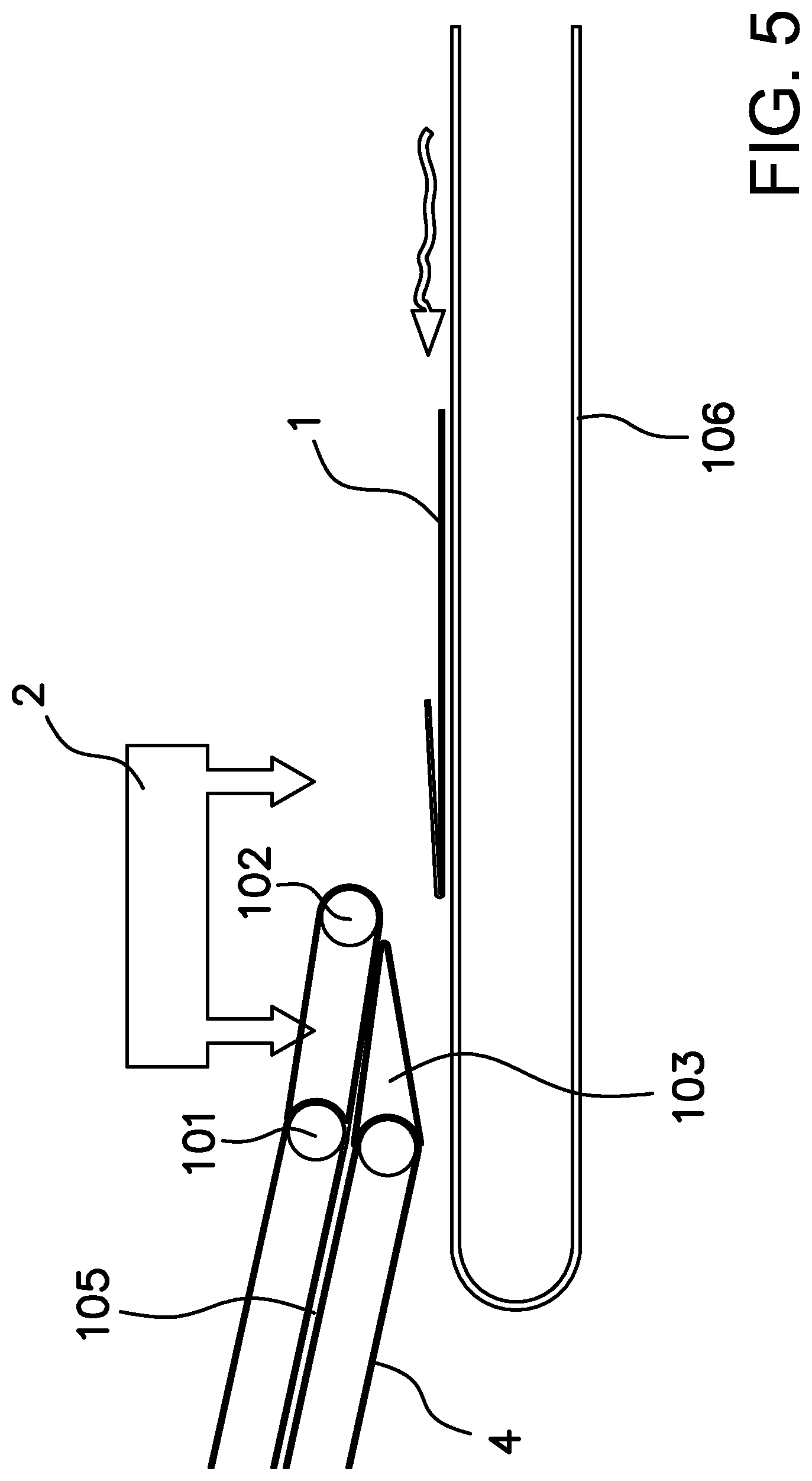 Patent US12319531 Figure 5 – Sorting module for bag checking machines