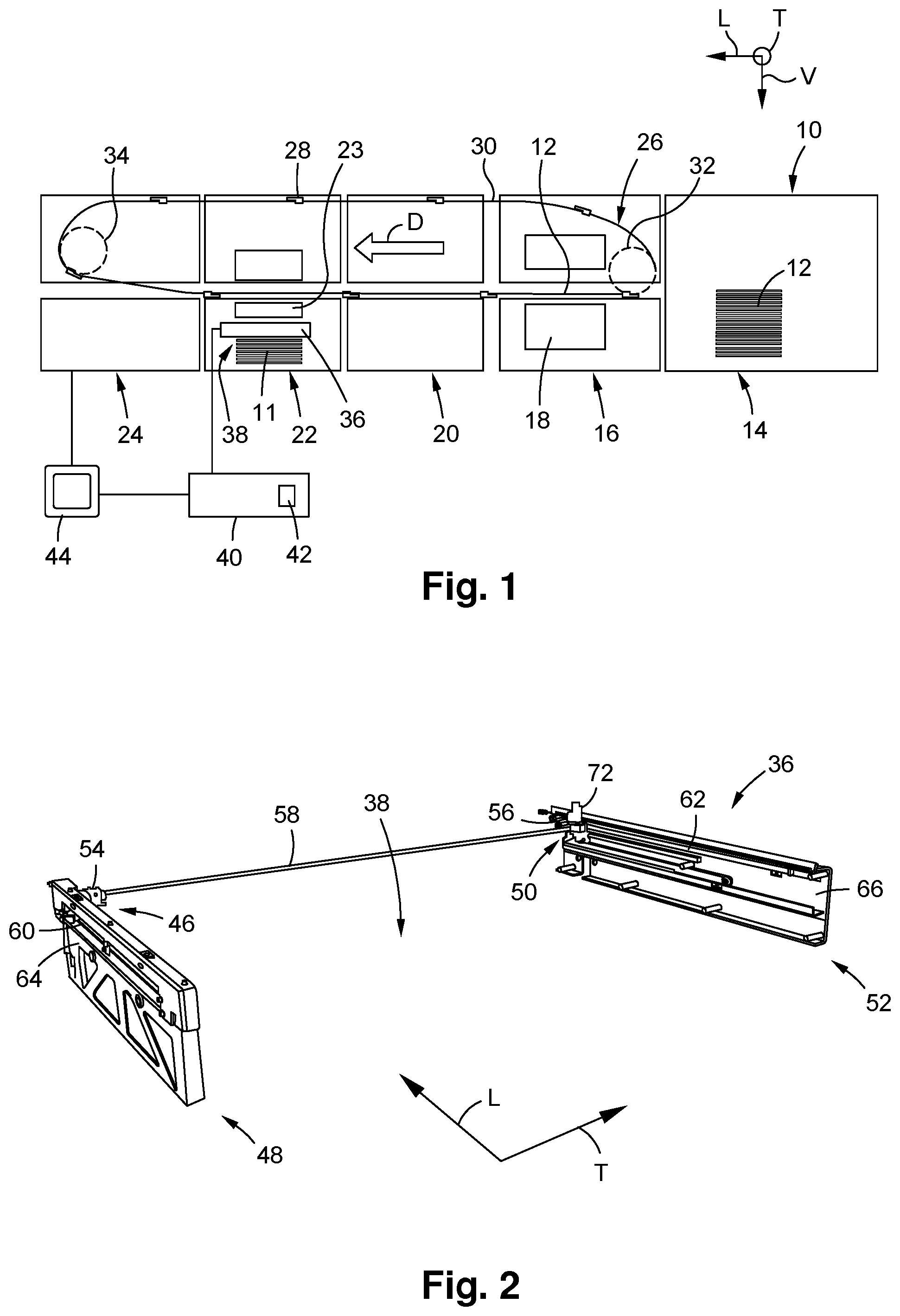 Patent US12319532 Figure 1 – Sheet processing machine
