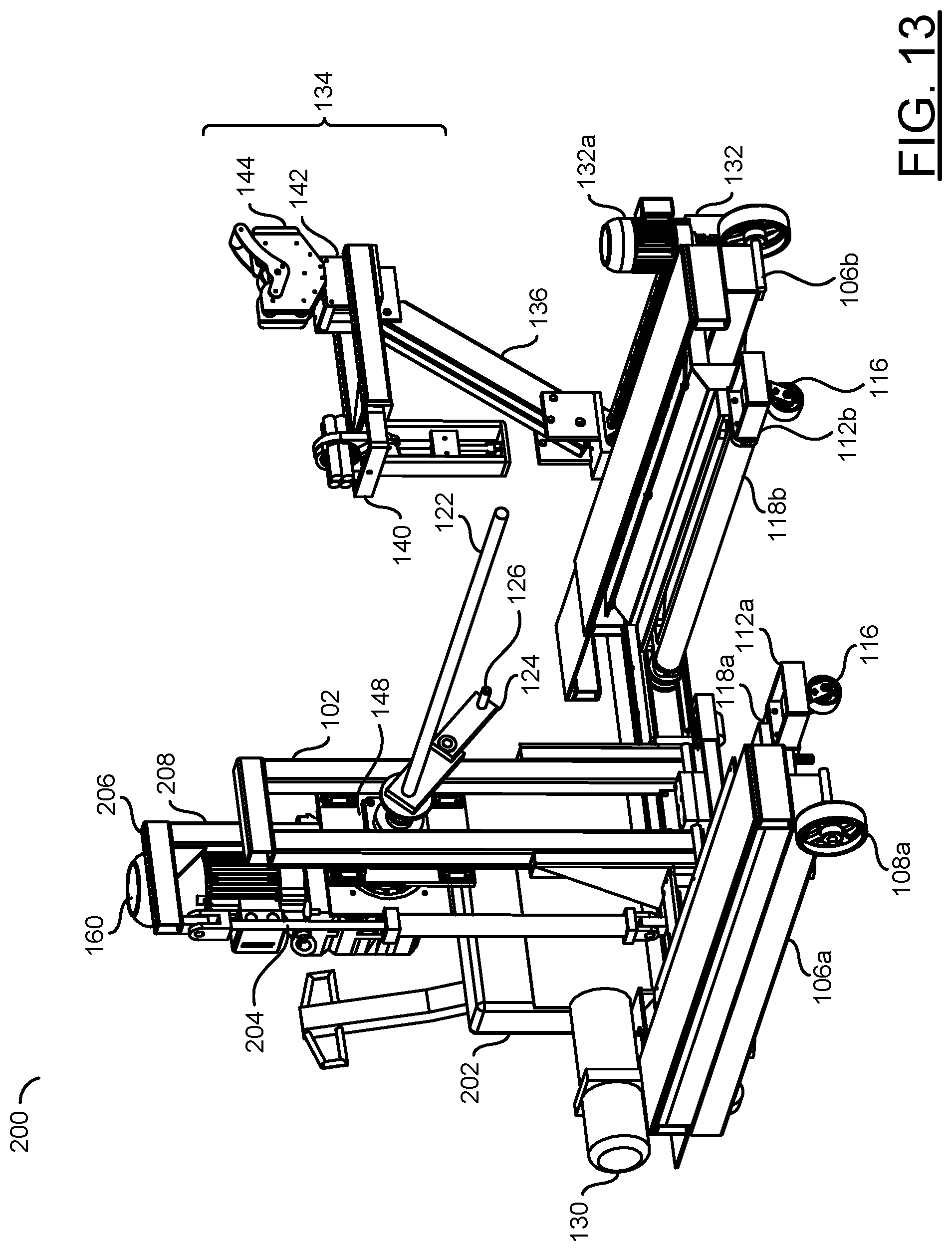Patent US12319535 Figure 10 – Reel take-up machine