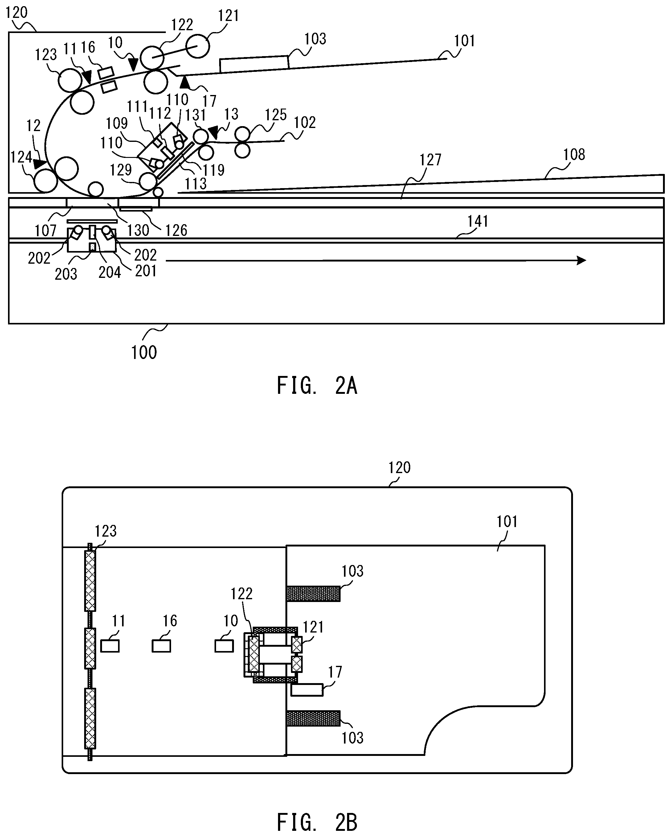 Patent US12319537 Figure 2 – Sheet conveying apparatus and image reading apparatus