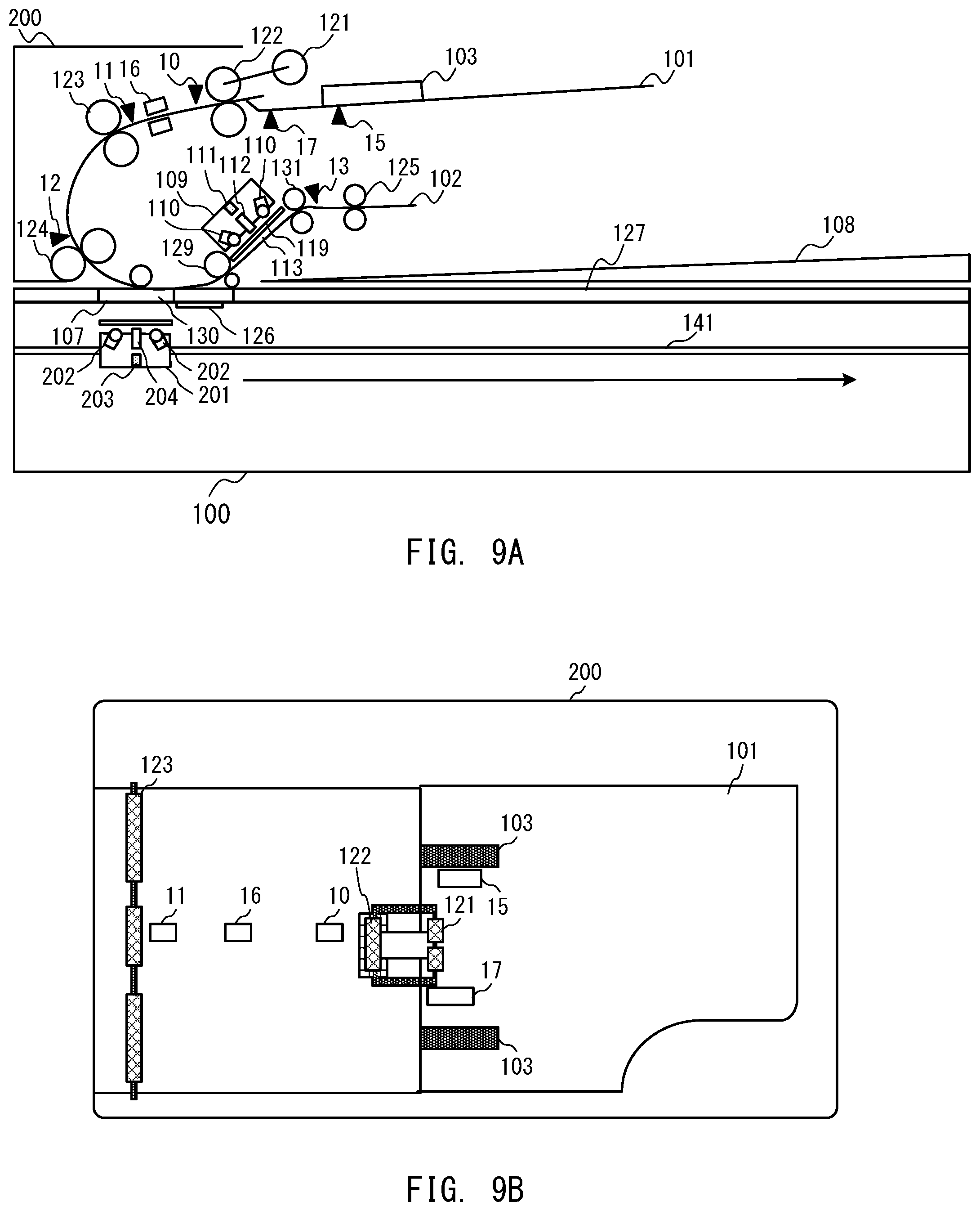 Patent US12319537 Figure 8 – Sheet conveying apparatus and image reading apparatus