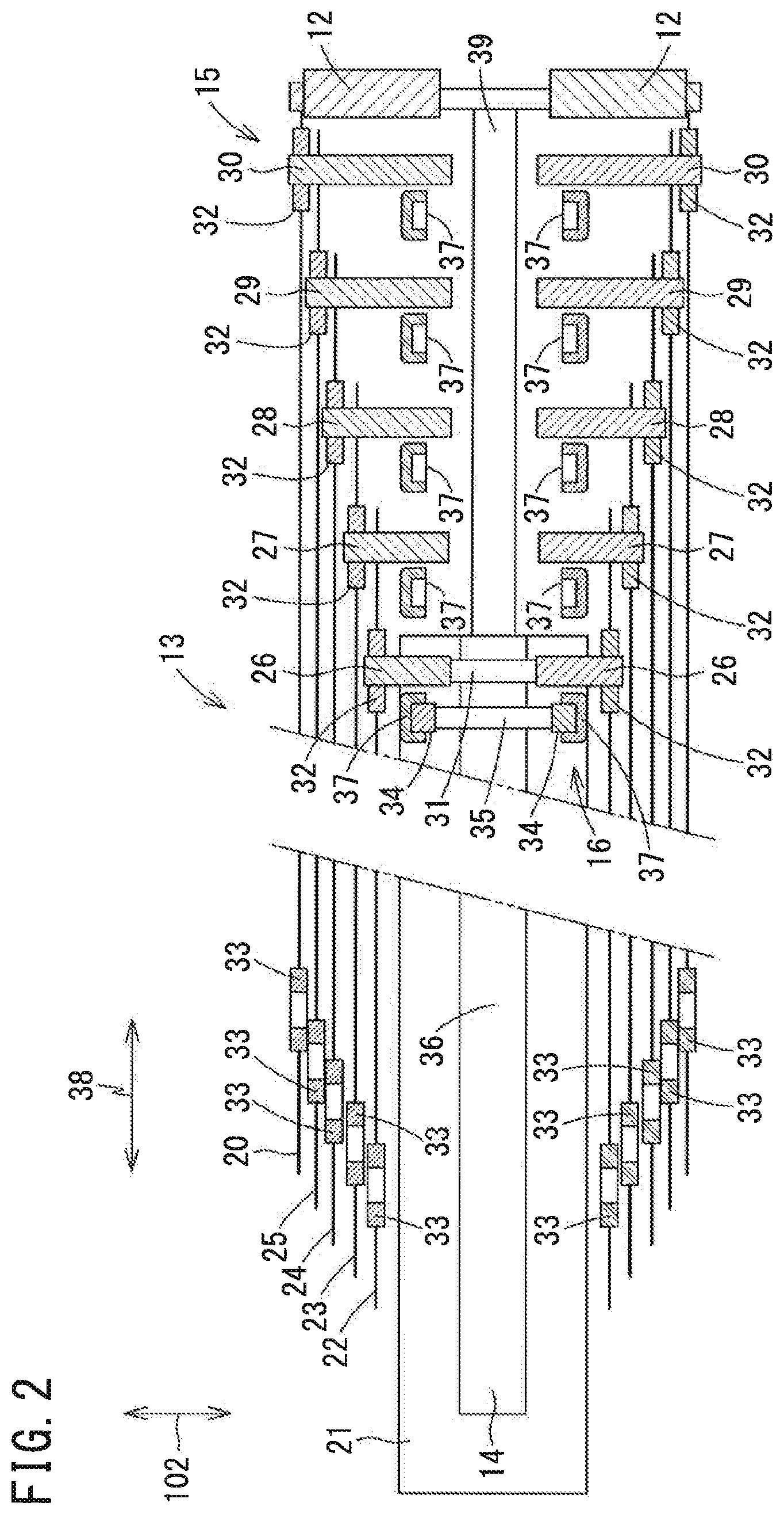 Patent US12319546 Figure 2 – Telescopic boom