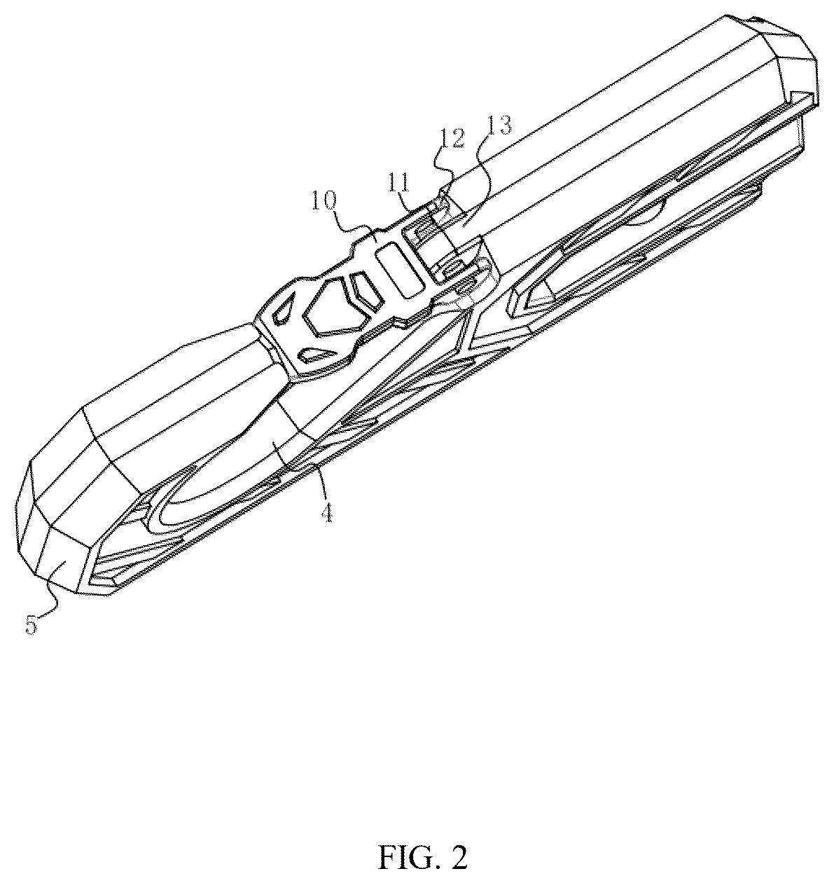 Patent US12319549 Figure 2 – Multifunctional stable winch hook guide rail system