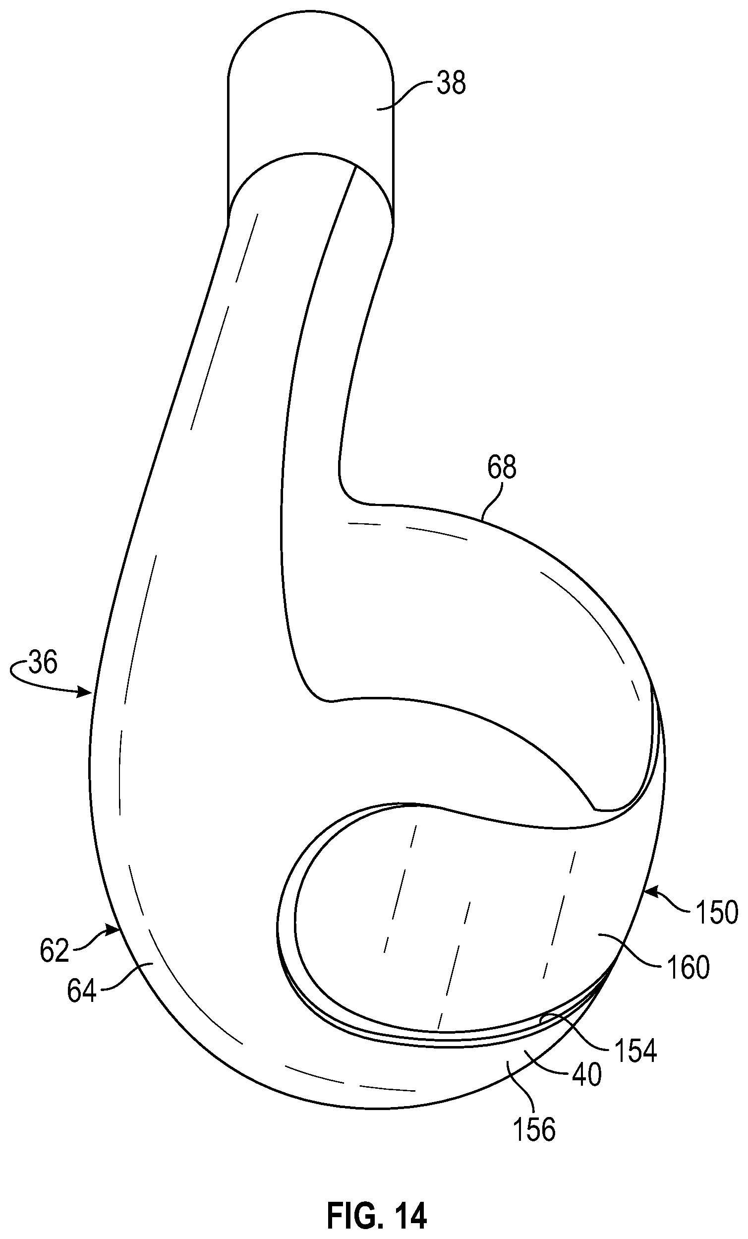 Patent US12319550 Figure 9 – Pry bar having a retractable end guard