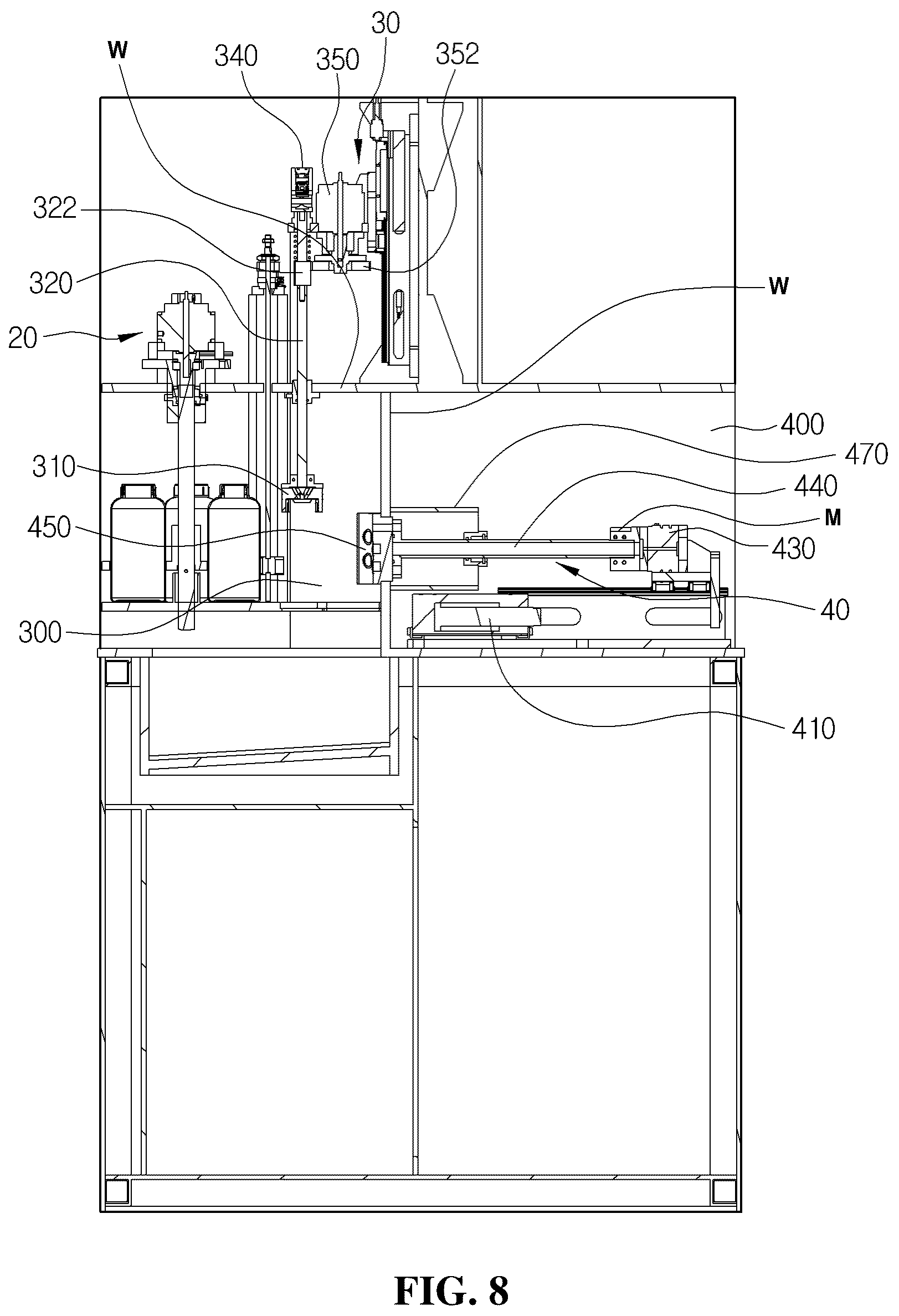 Patent US12319555 Figure 8 – Automatic sampling device and method