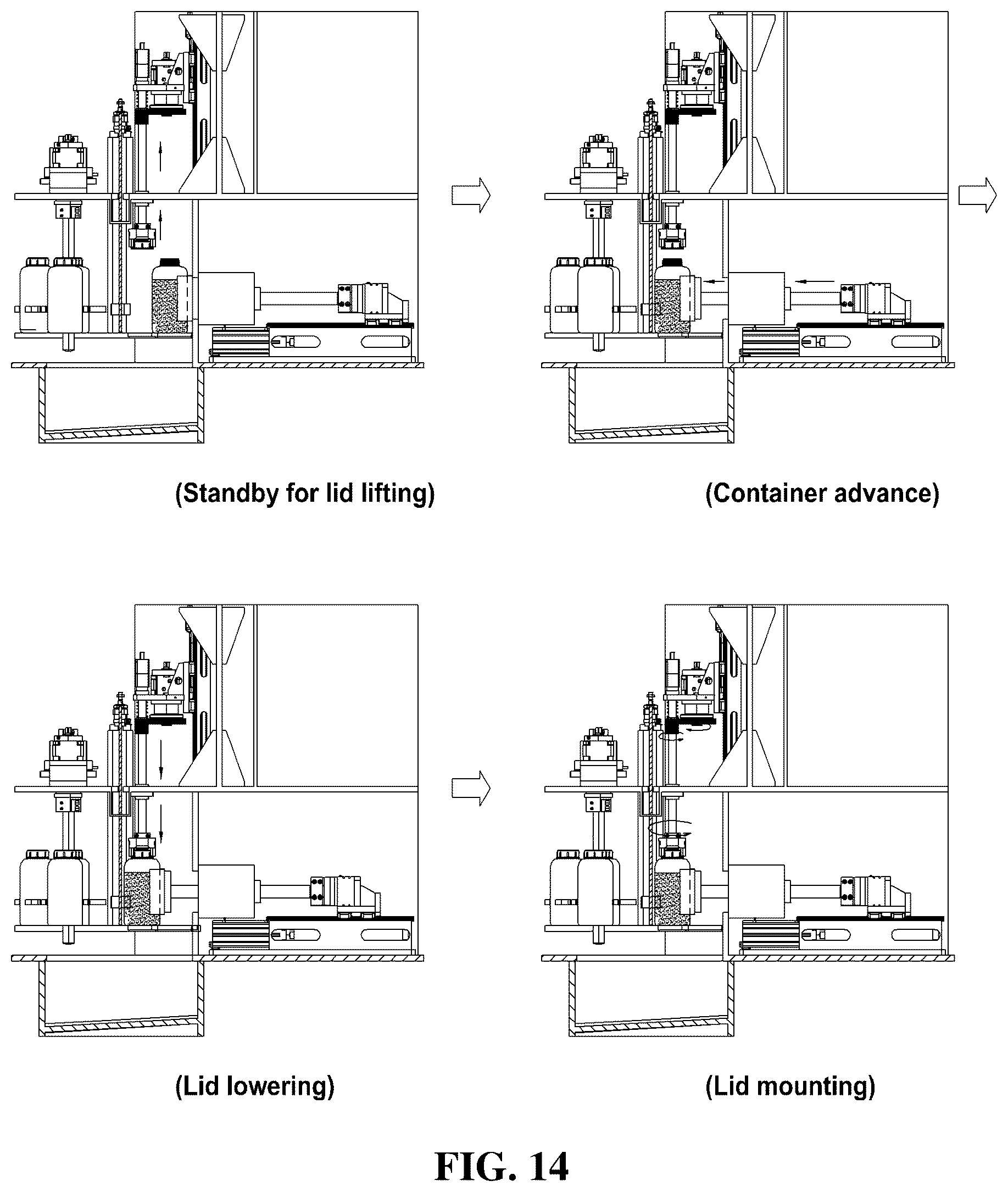 Patent US12319555 Figure 14 – Automatic sampling device and method