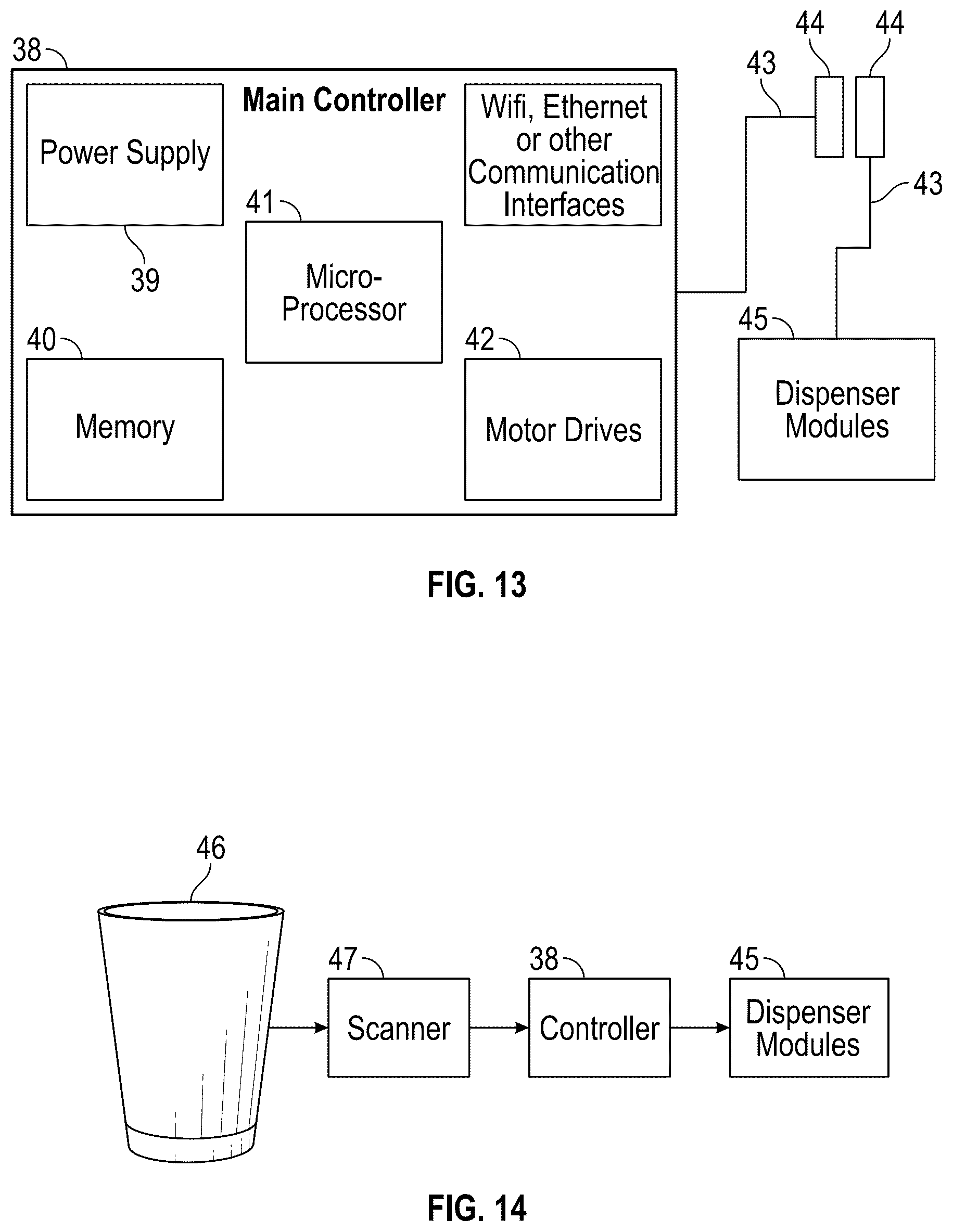 Patent US12319556 Figure 12 – Automated dispensing system for customized beverages