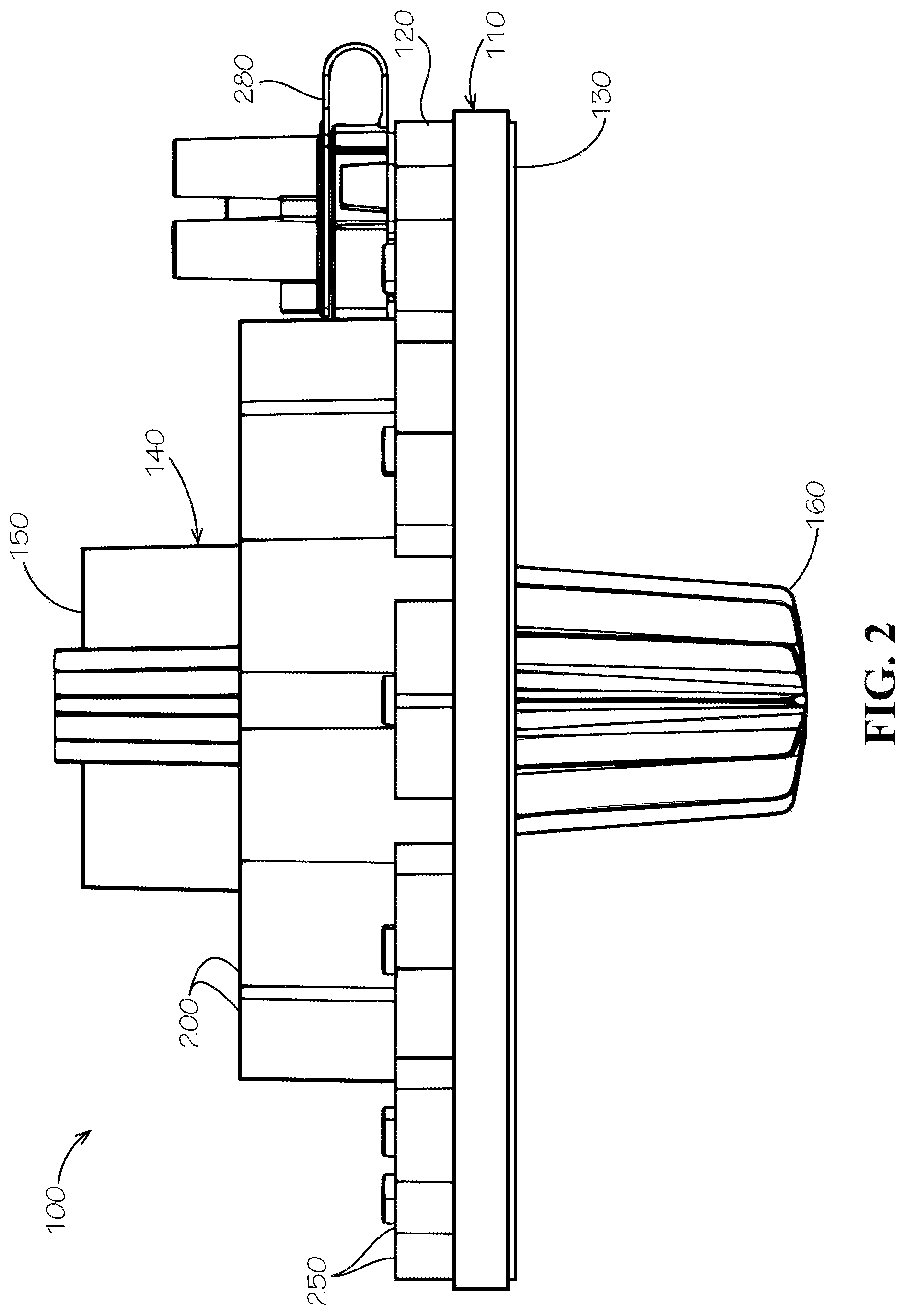 Patent US12319557 Figure 2 – Dispensing nozzle assemblies with static mixers