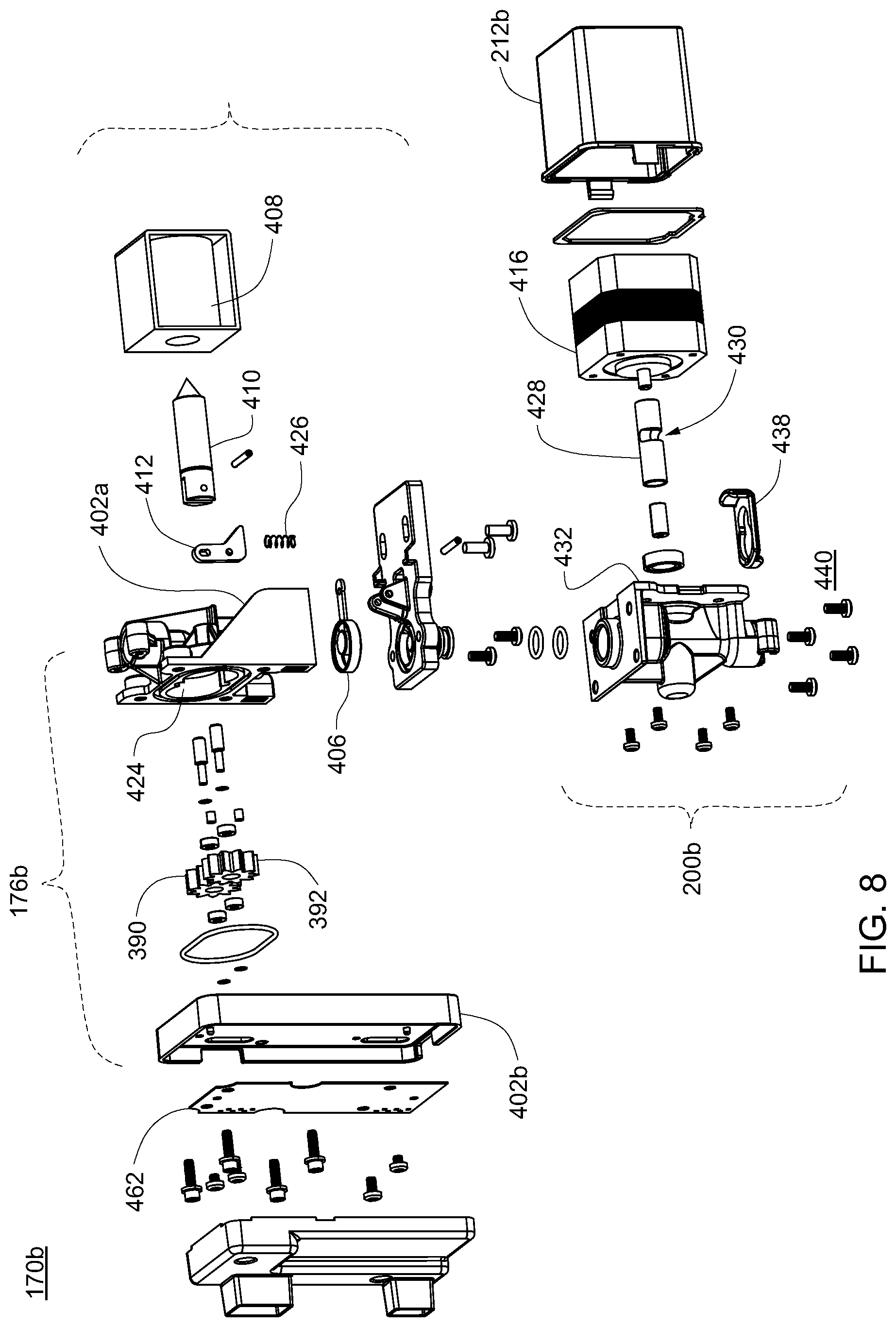 Patent US12319560 Figure 13 – Product dispensing system