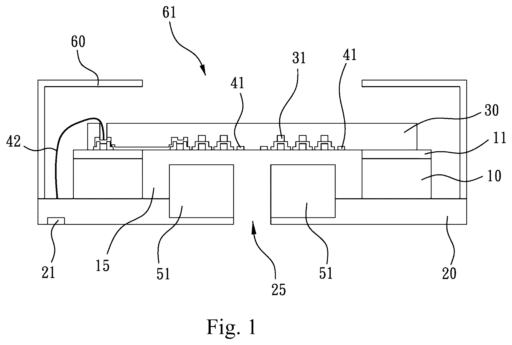 Patent US12319561 Figure 1 – Coil module for electromagnetic microspeaker, coil module array and preparation method thereof