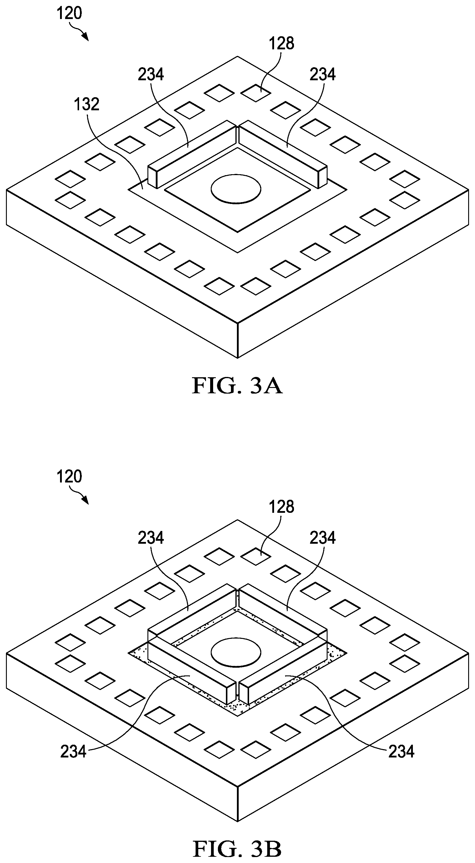 Patent US12319563 Figure 7 – Semiconductor package with metal column mold barrier