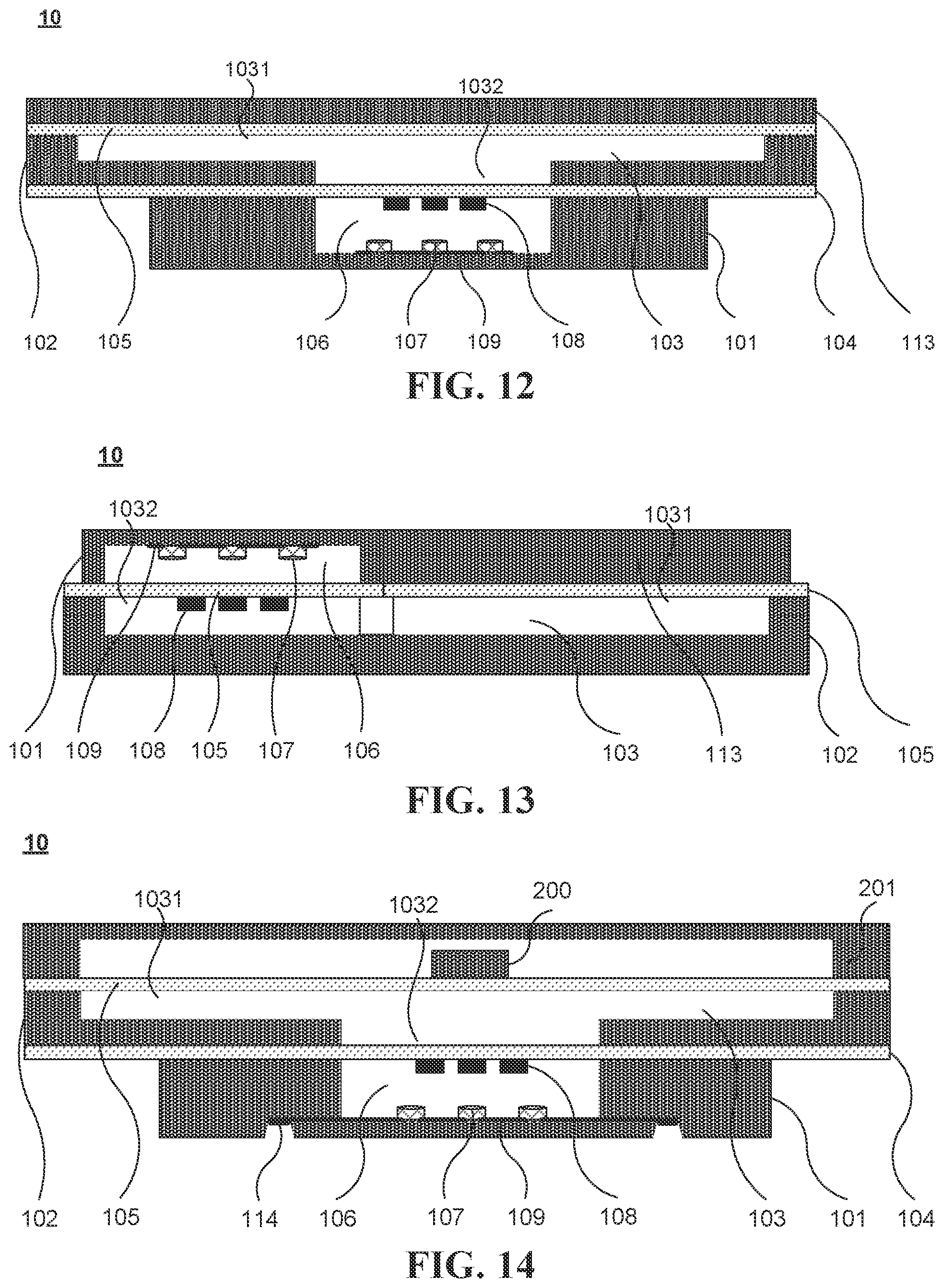 Patent US12319565 Figure 5 – MEMS environmental sensor and preparation method therefor