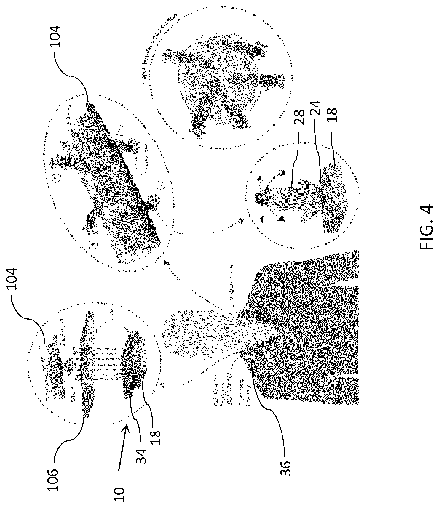 Patent US12319567 Figure 4 – GHz-THz ultrasonics and optics for neurotechnology devices, methods, and applications